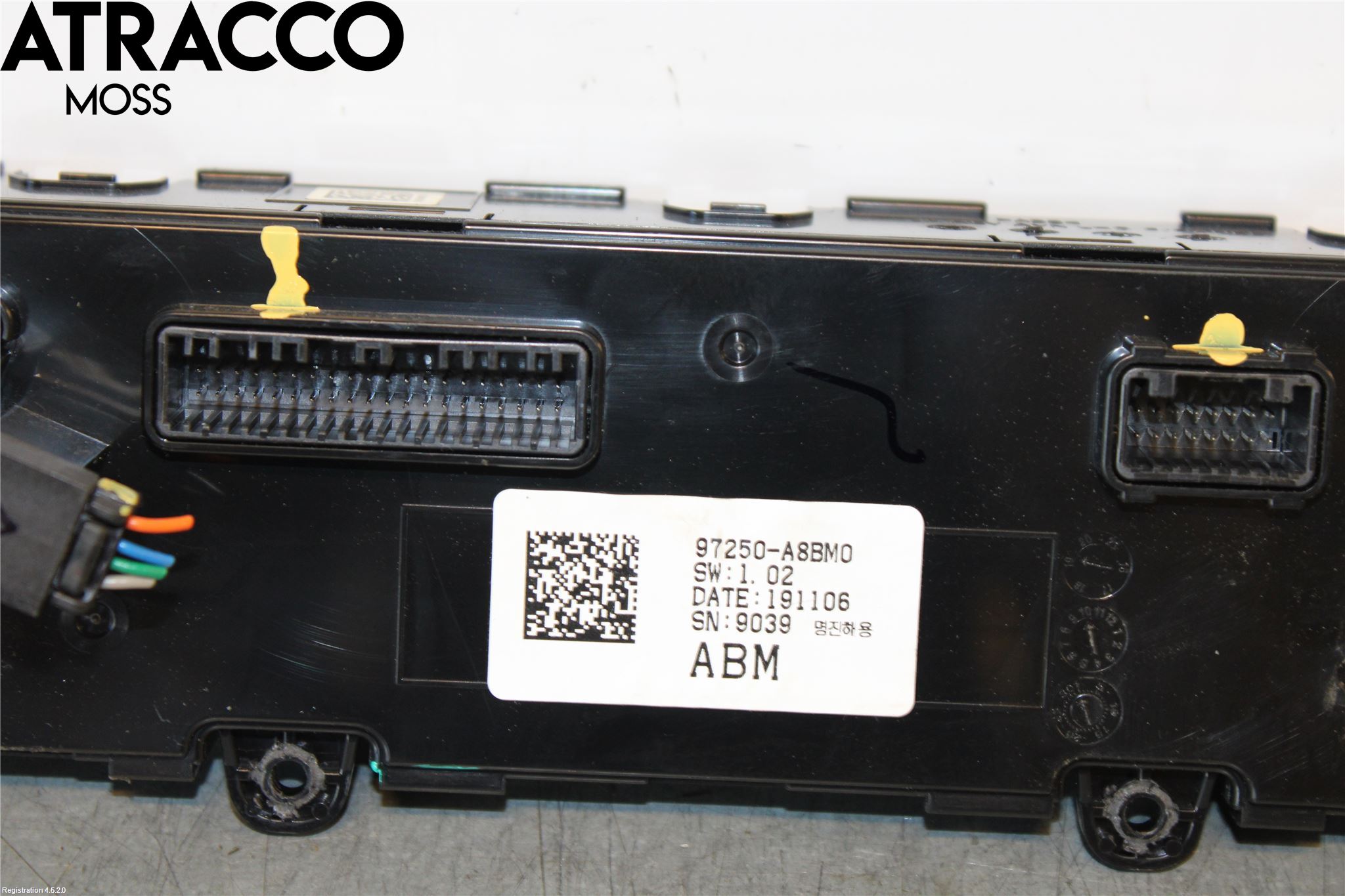Kia OPTIMA 16-20 Varme Ac Betjening-Display