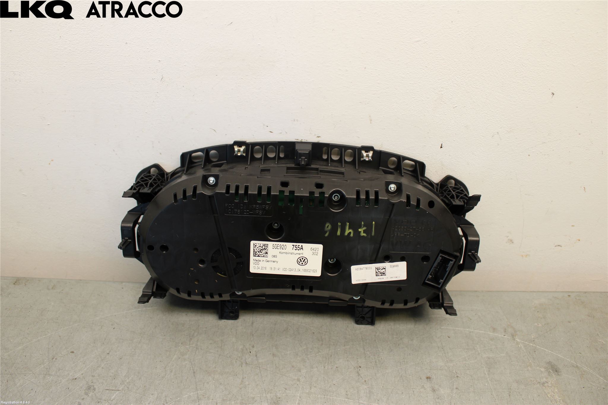 Volkswagen VW GOLF / E-GOLF VII 13-20 Instr Speedometer