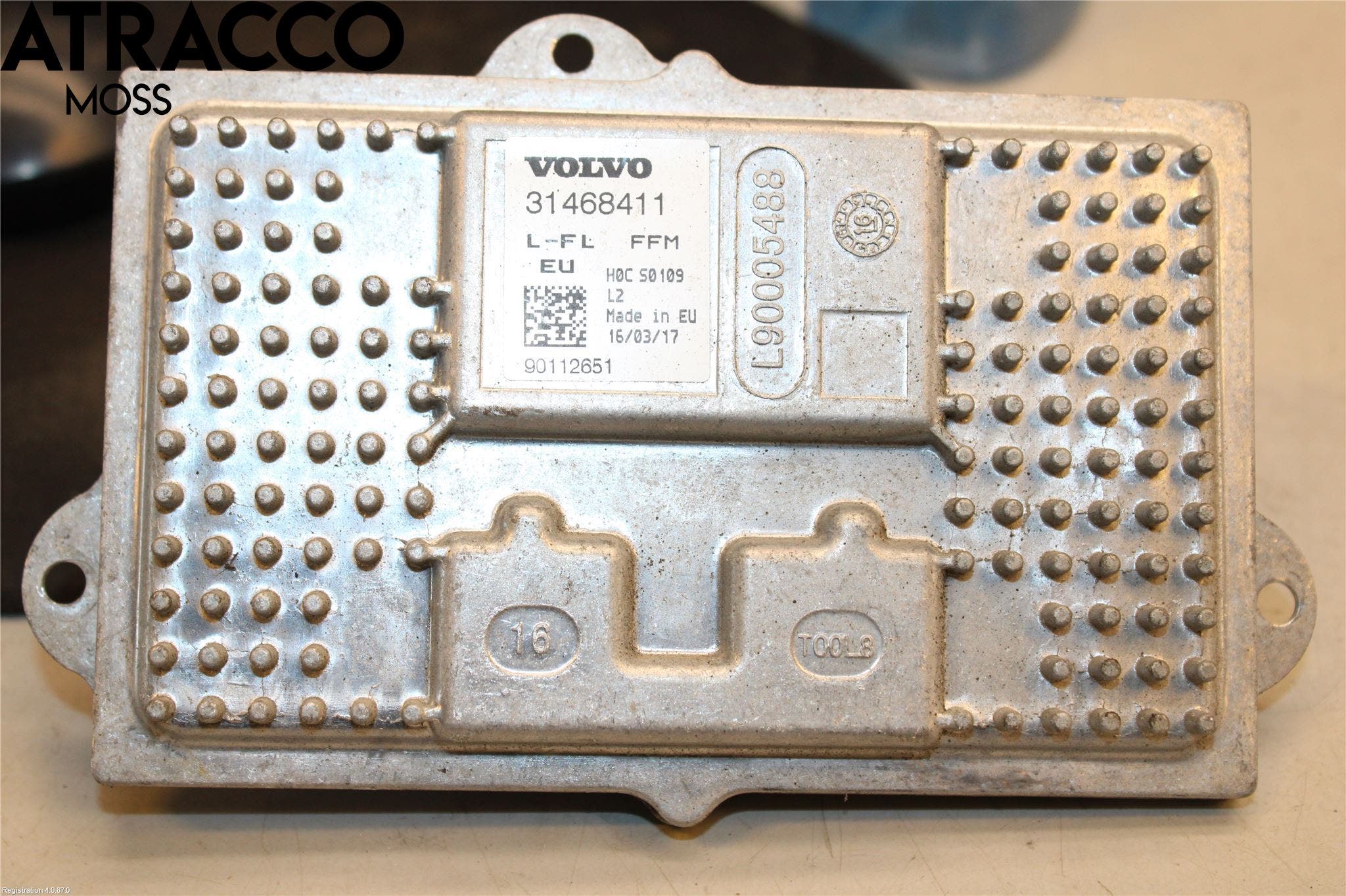 Volvo S90 17->> Styreenhet Xenon