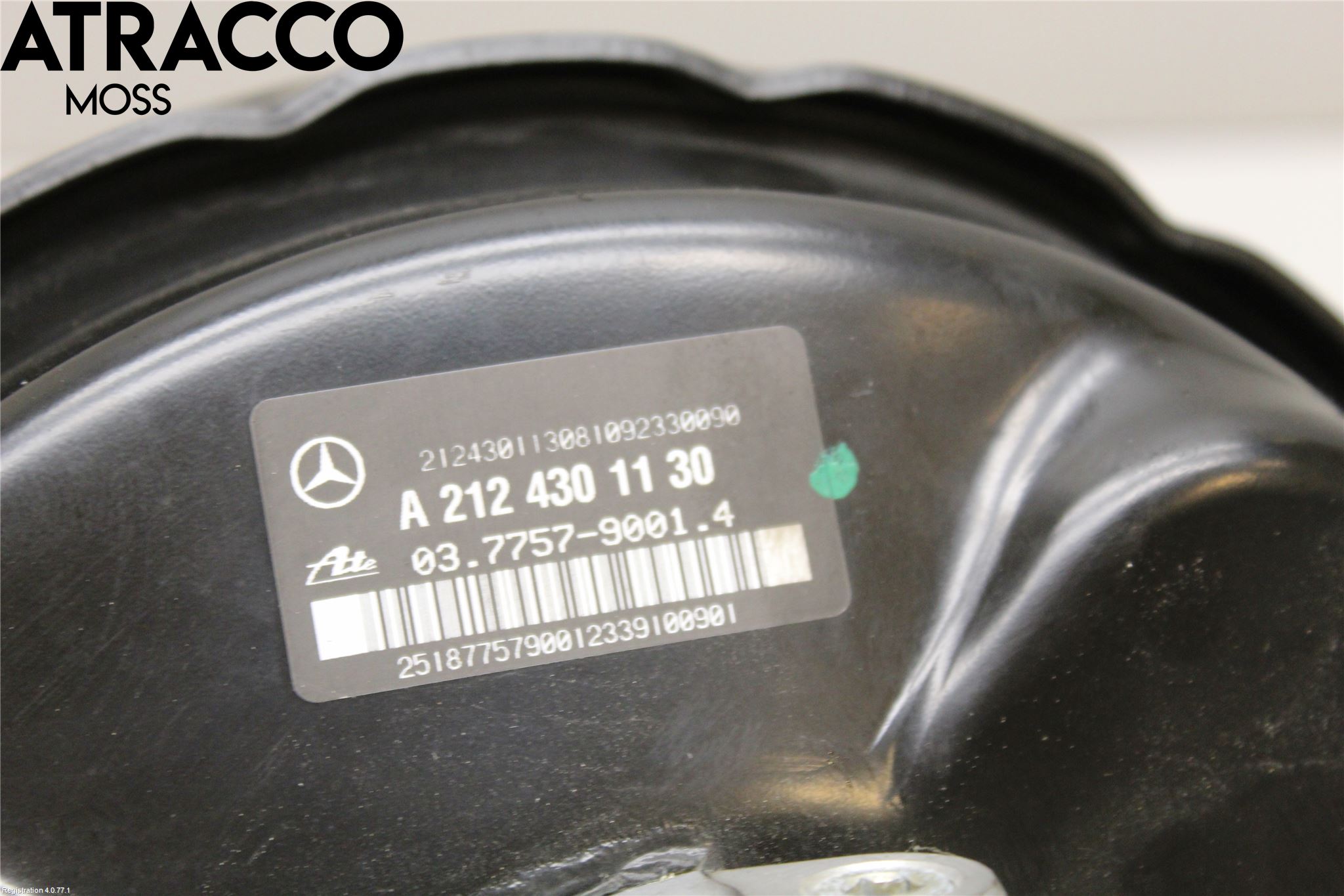 Mercedes-Benz MB E-KLASS (W212) 09-16 Bremseservo