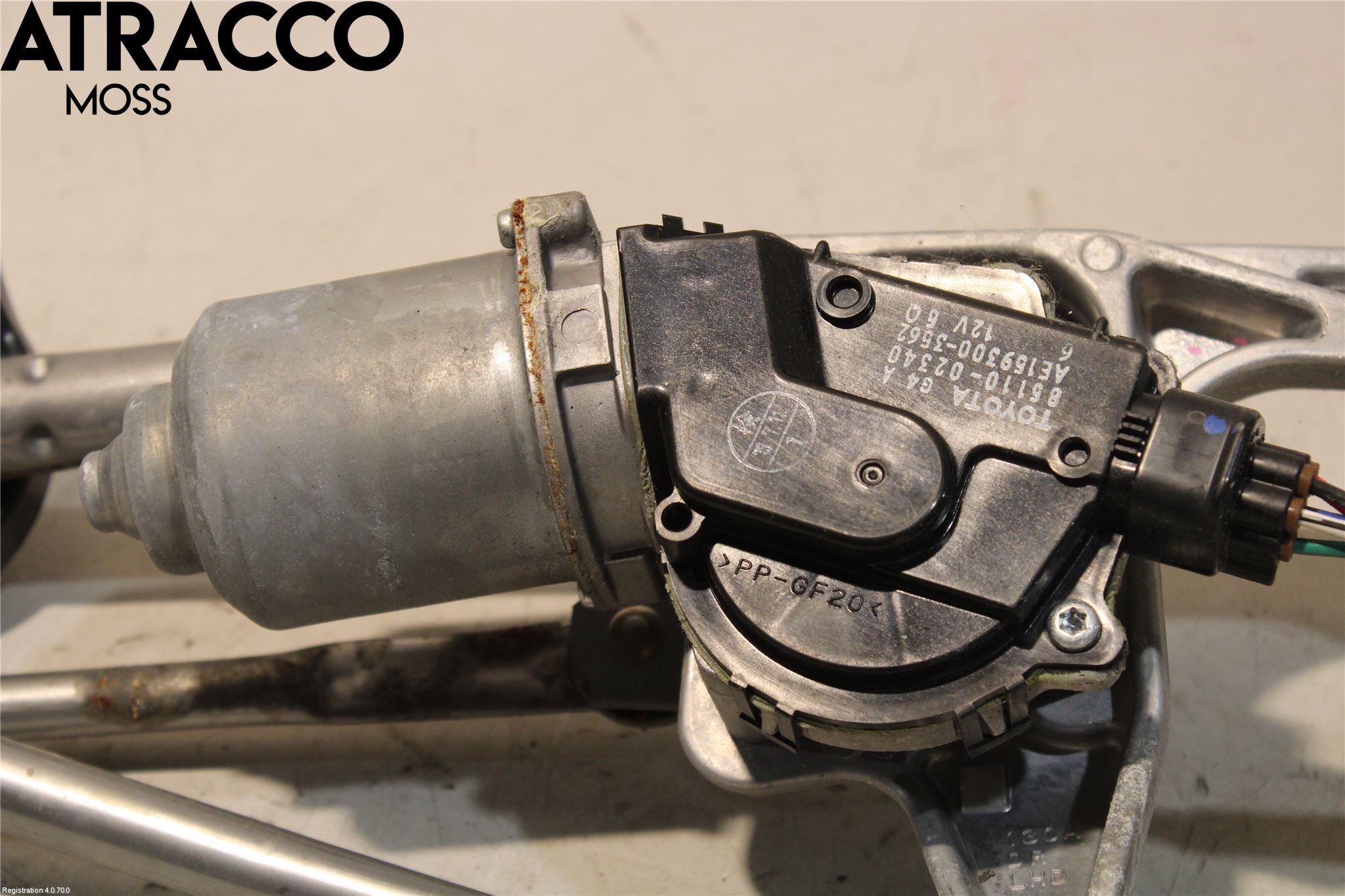 Toyota AURIS 13-19 Viskermotor Frontrute