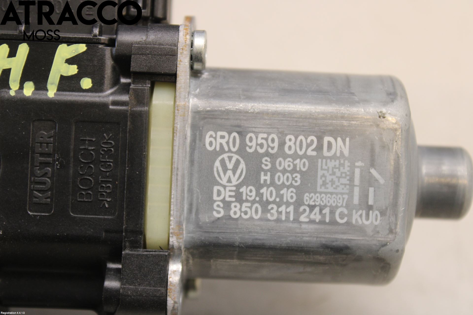 Volkswagen VW POLO 10-17 Vindusheismotor