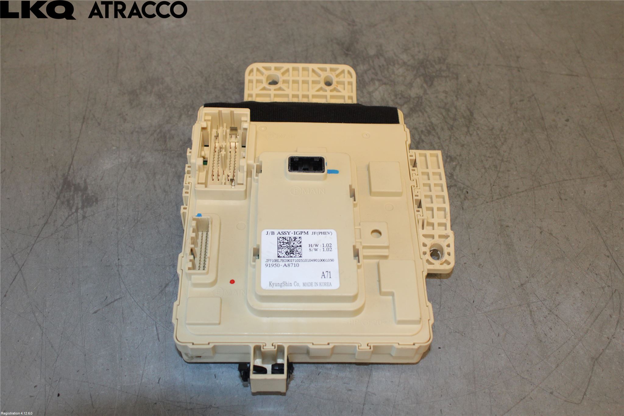 Kia OPTIMA 16-20 Sikringsboks - Elsentral