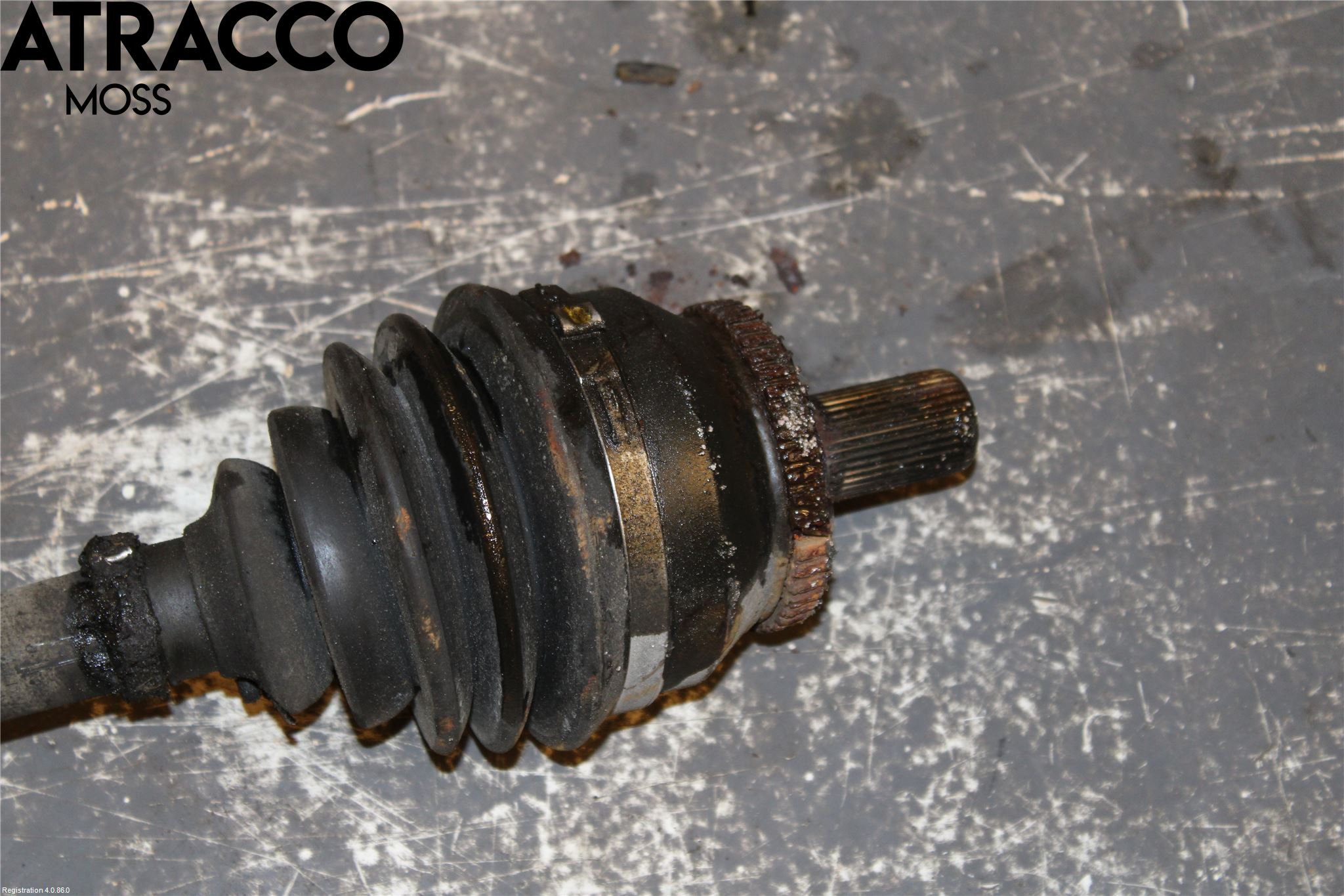 Volvo XC90 03-06 Drivaksel Foran Kompl Venstre