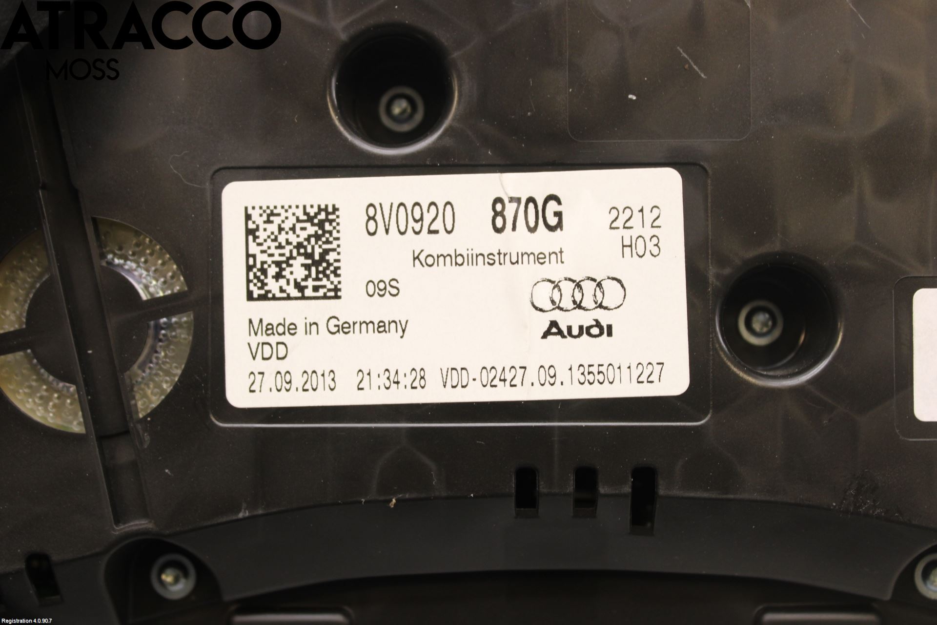 Audi A3/S3 05-13 Instr Kombinert