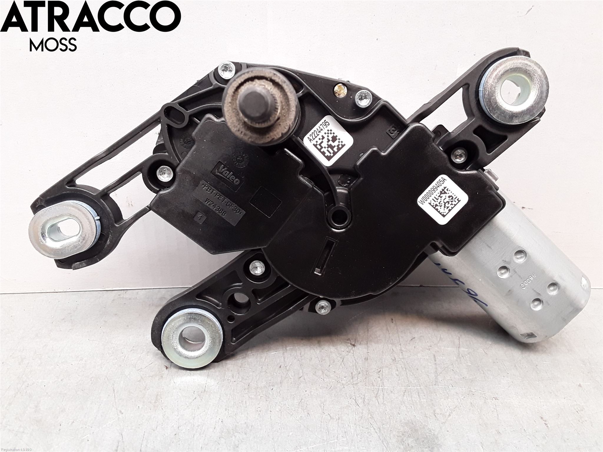 Skoda SUPERB 16-24 Viskermotor Bakluke