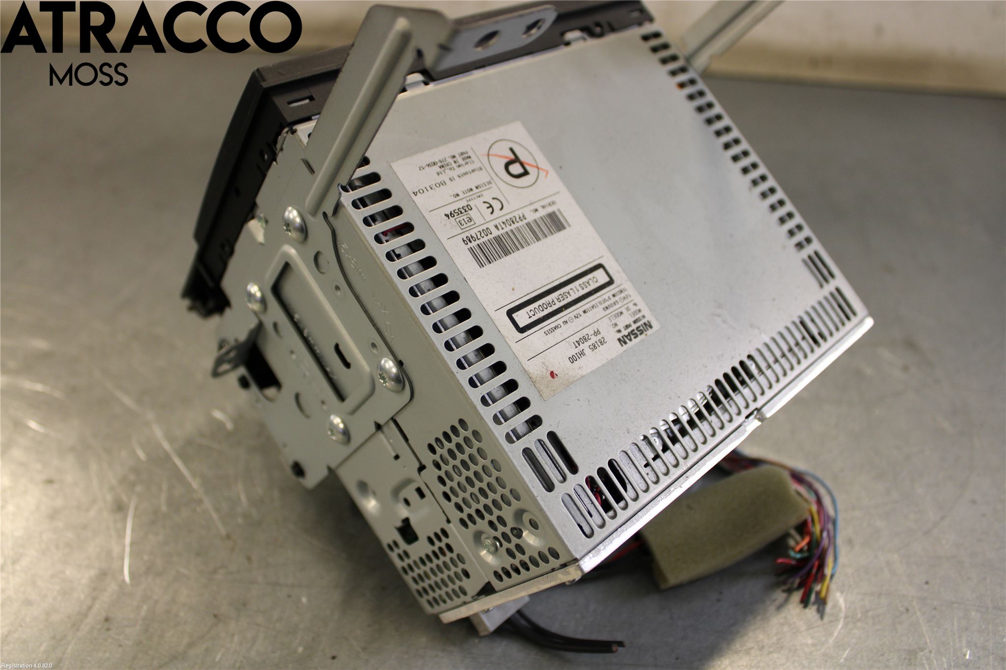 Nissan X-TRAIL 08-14 Stereo Radio Med Cd