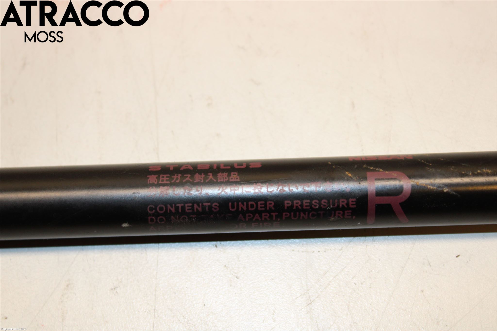 Nissan JUKE 10-14 Bakluke Demper-Gassfjær