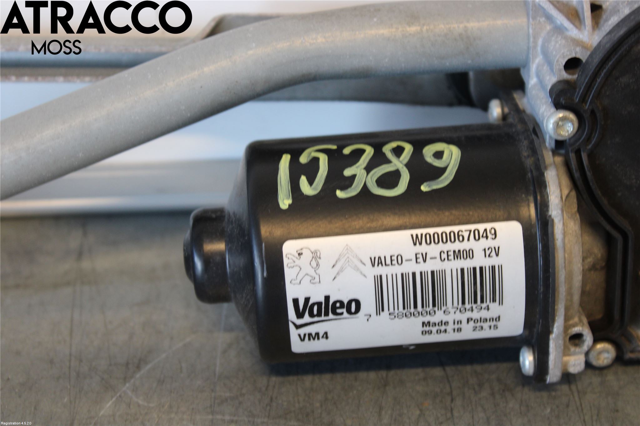 Toyota PROACE II 16- Viskermotor Frontrute