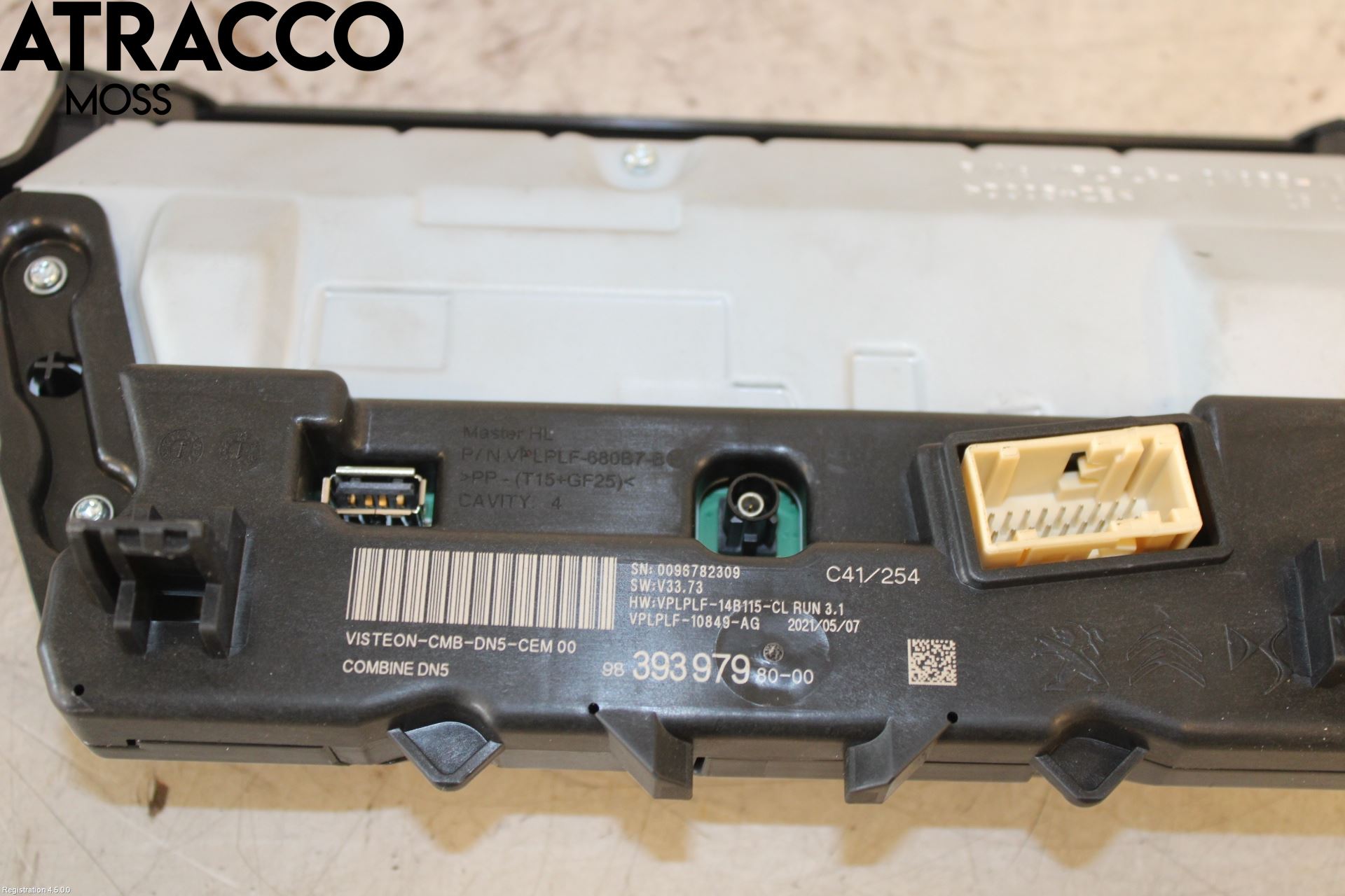 Citroen C4/E-C4 C4X/E-C4X III 21- Multifunktionsdisplay