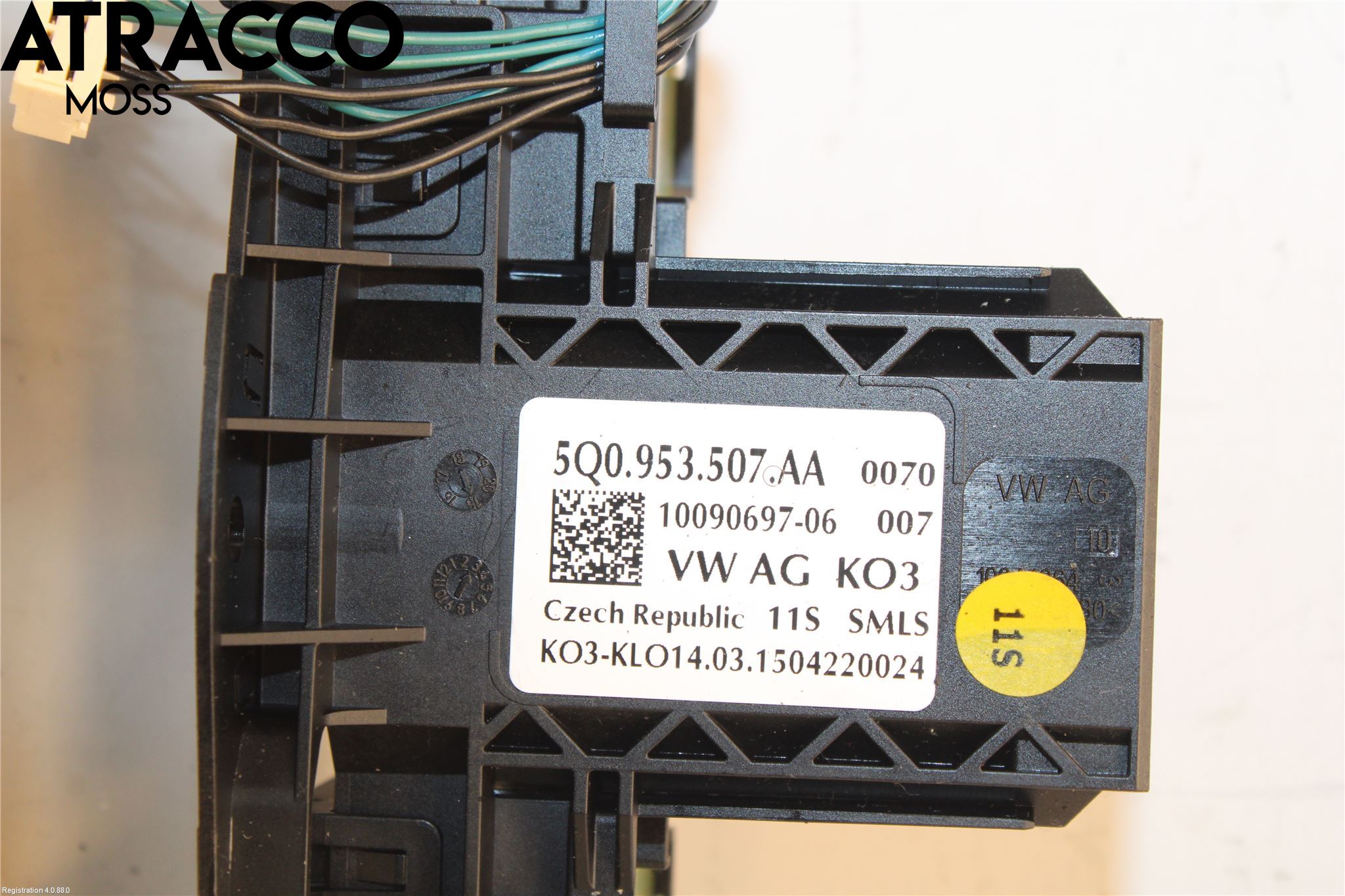 Volkswagen VW GOLF PLUS/CROSS GOLF 04-14 Bryter Ratt Kombi H Og V