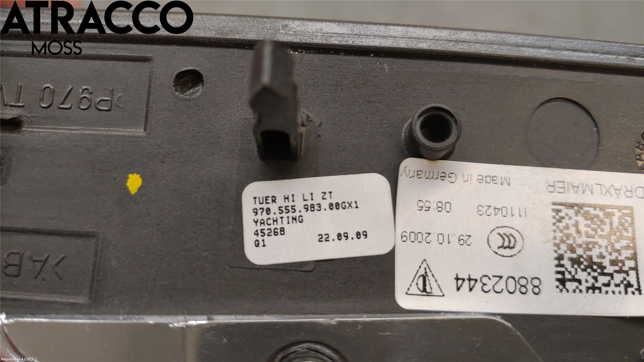 Porsche PANAMERA 09- Dør Dekorlist Vb