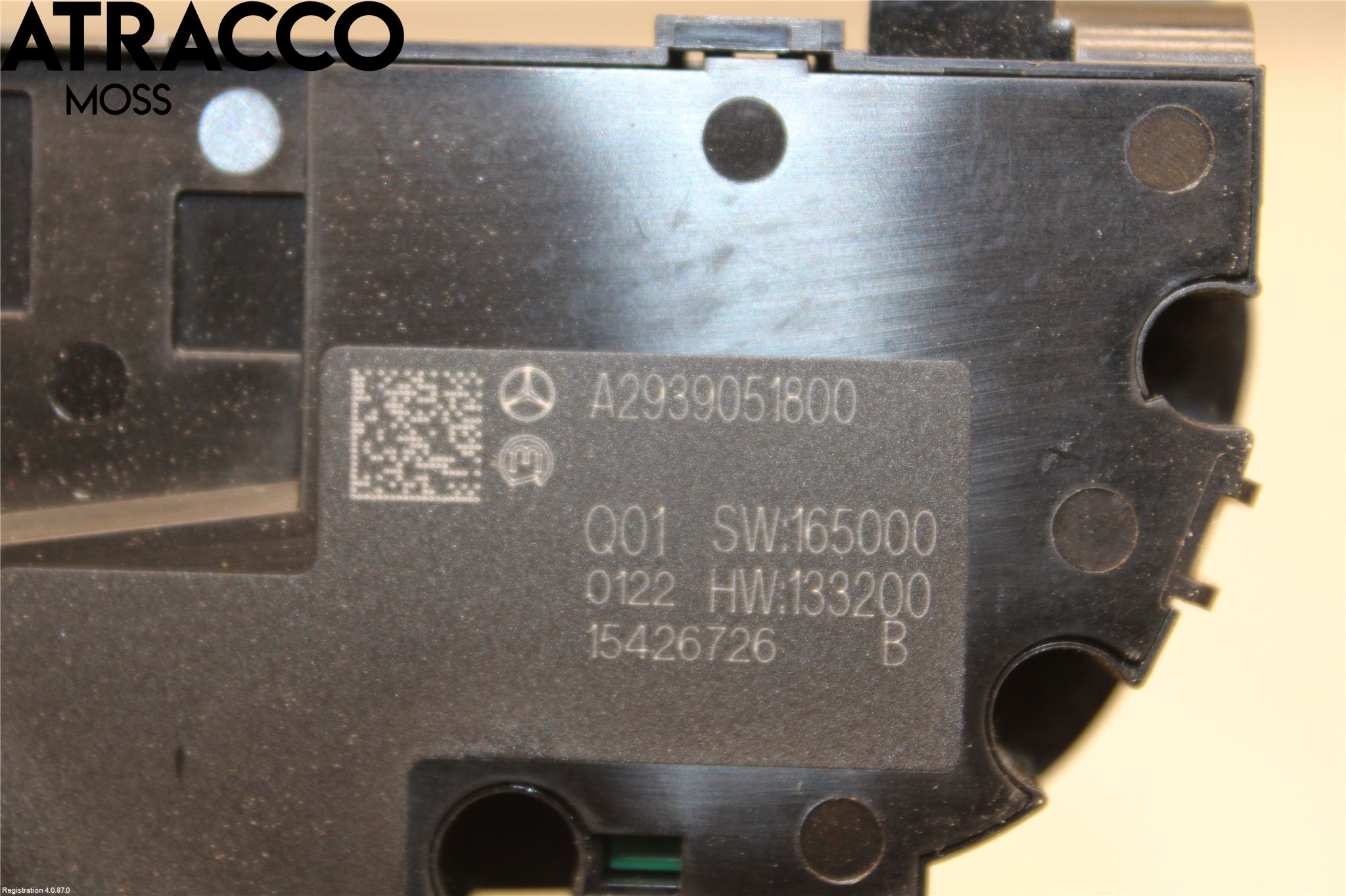 Mercedes-Benz MB EQC (N293) 20- Bryter Multifunksjon