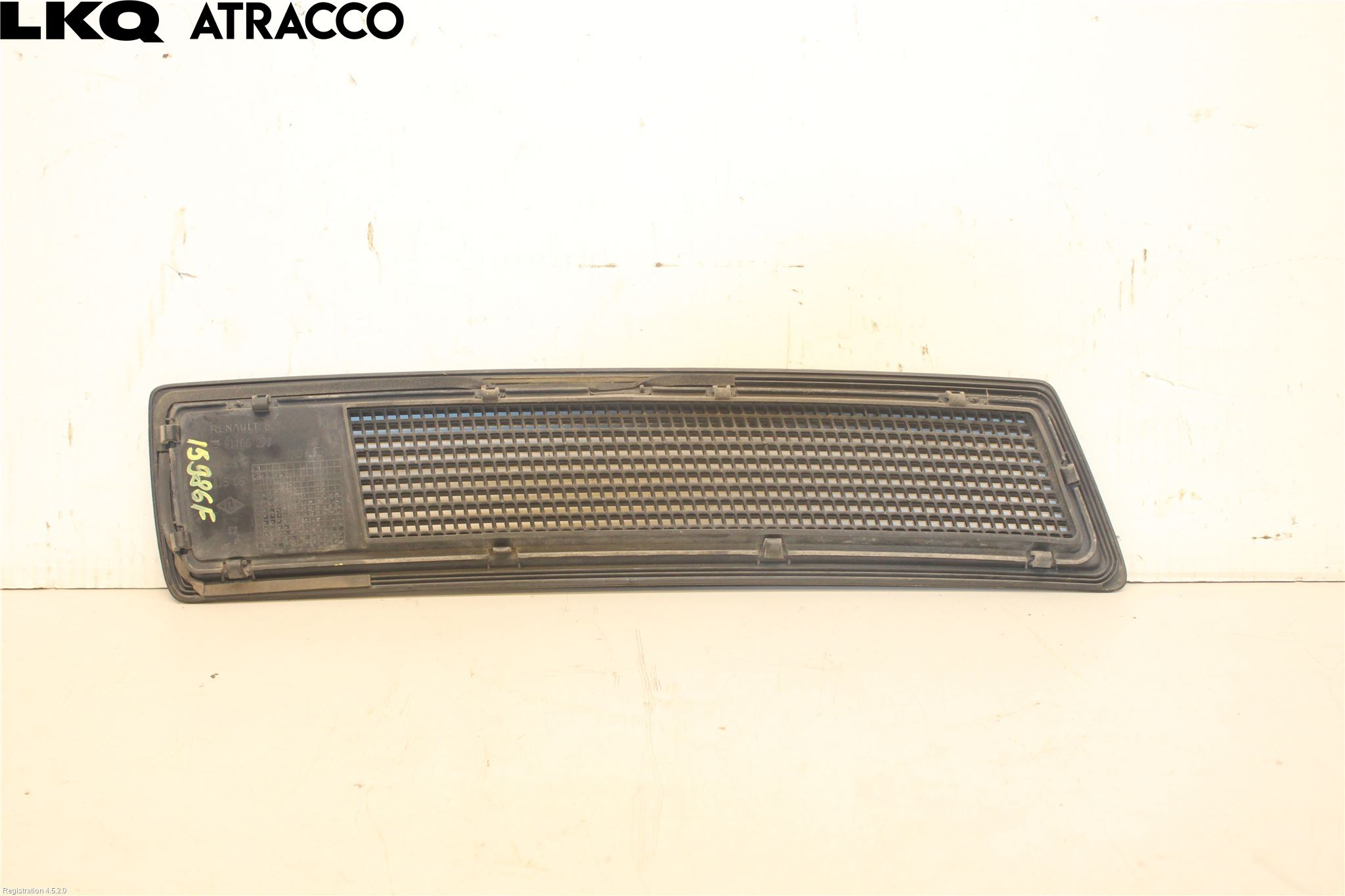 Opel VIVARO 01-14 Panser Luftinntak Oppå