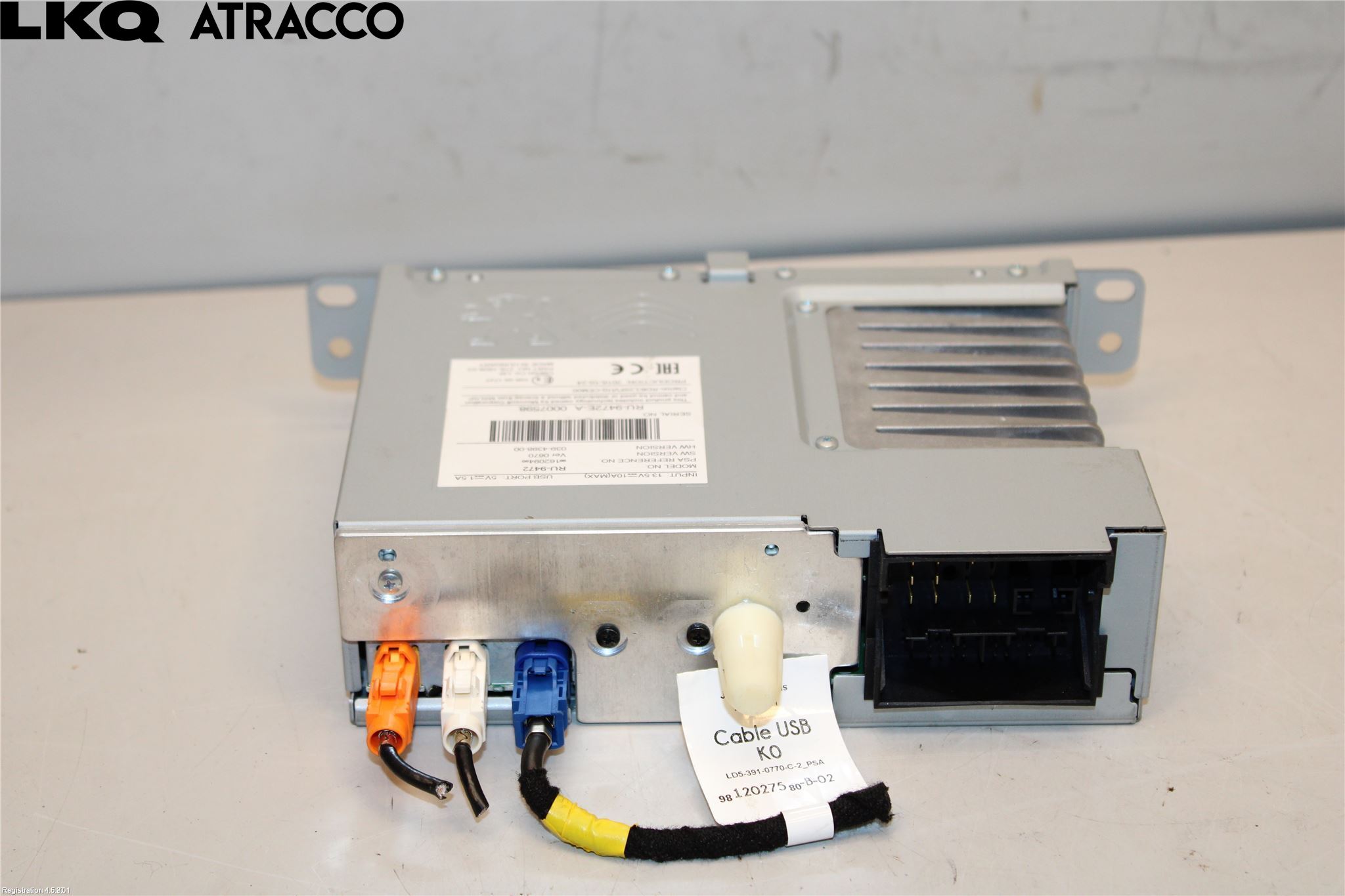 Toyota YARIS VERSO P1 00-05 Stereo Forsterker