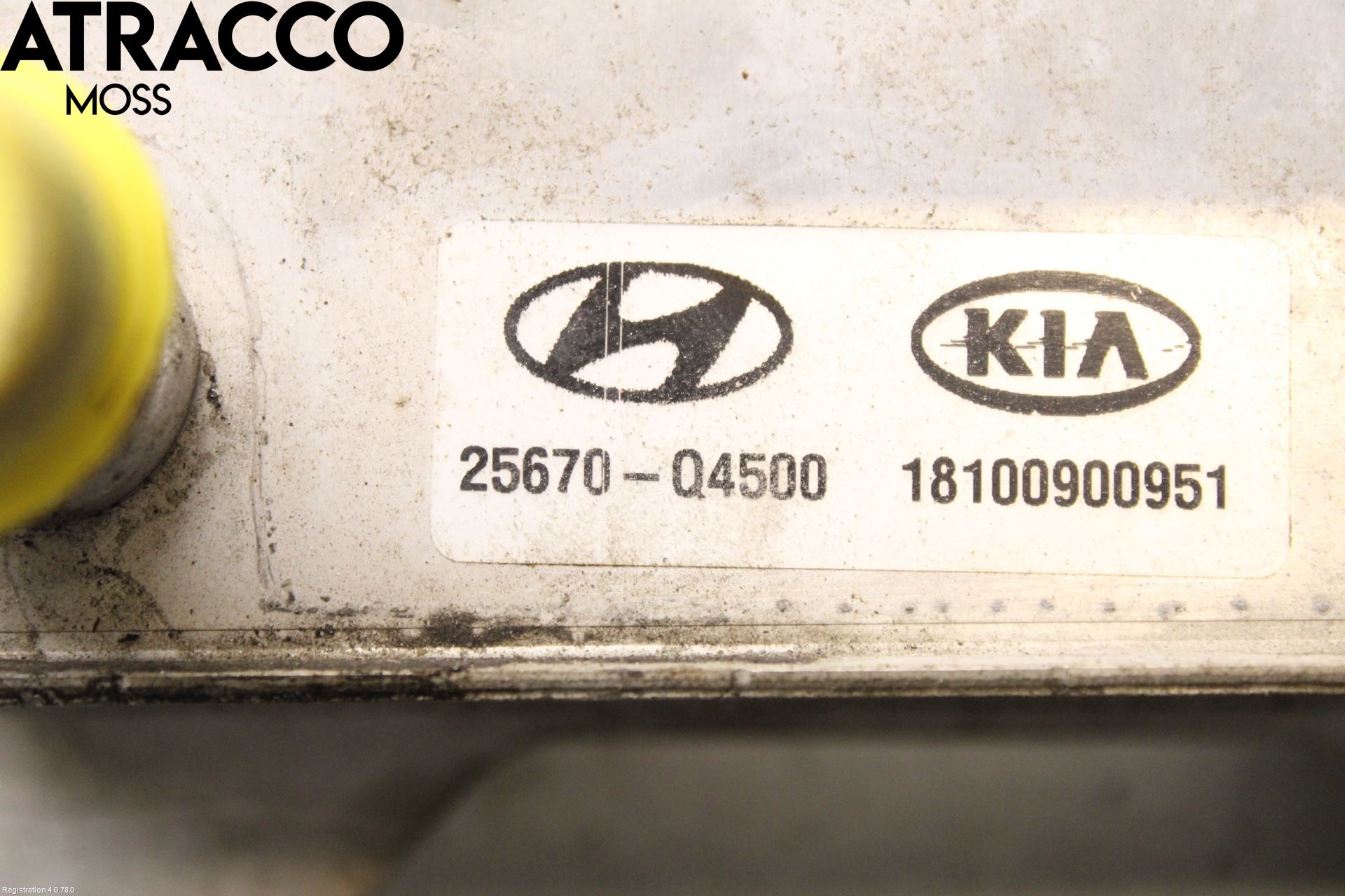 Kia NIRO (DE) 17-22 Radiator Oljekjøler Motor