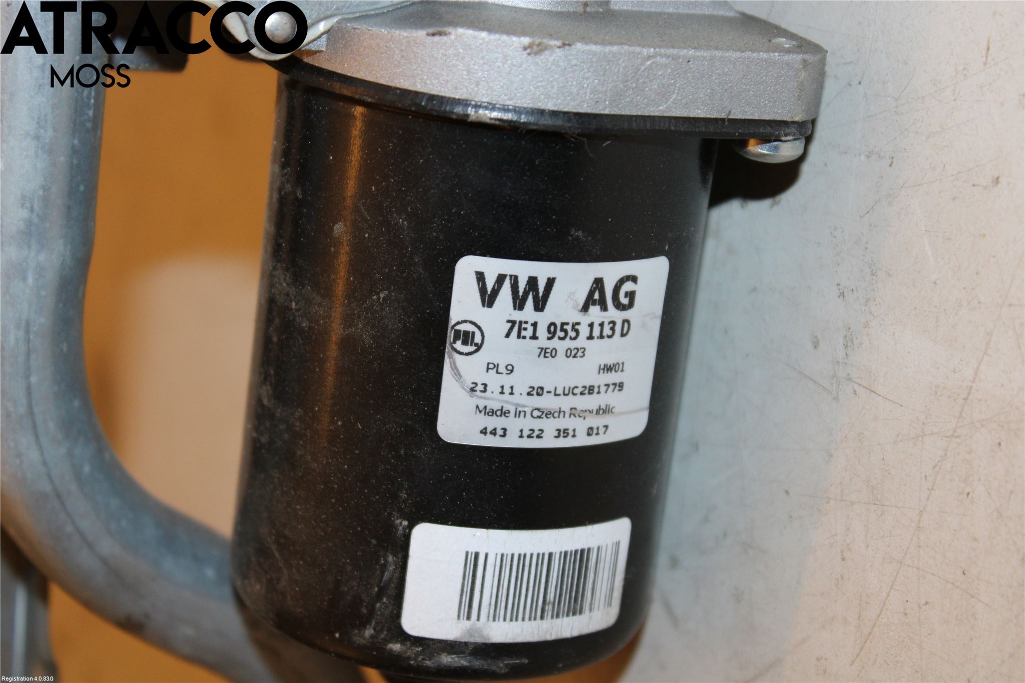 Volkswagen VW TRANSP/CARAVELLE (T6) 16-22 Viskermotor Frontrute