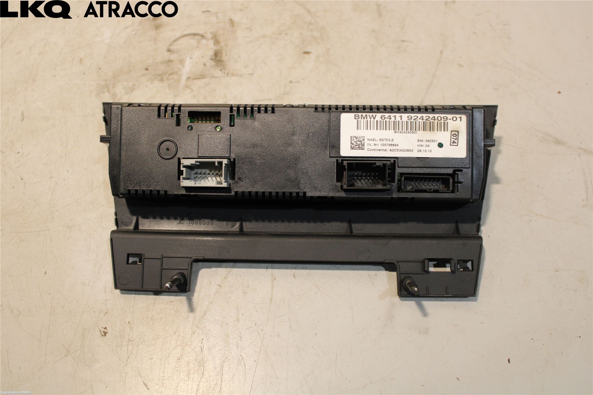 BMW X1 E84 10-15 Varme Ac Betjening-Display