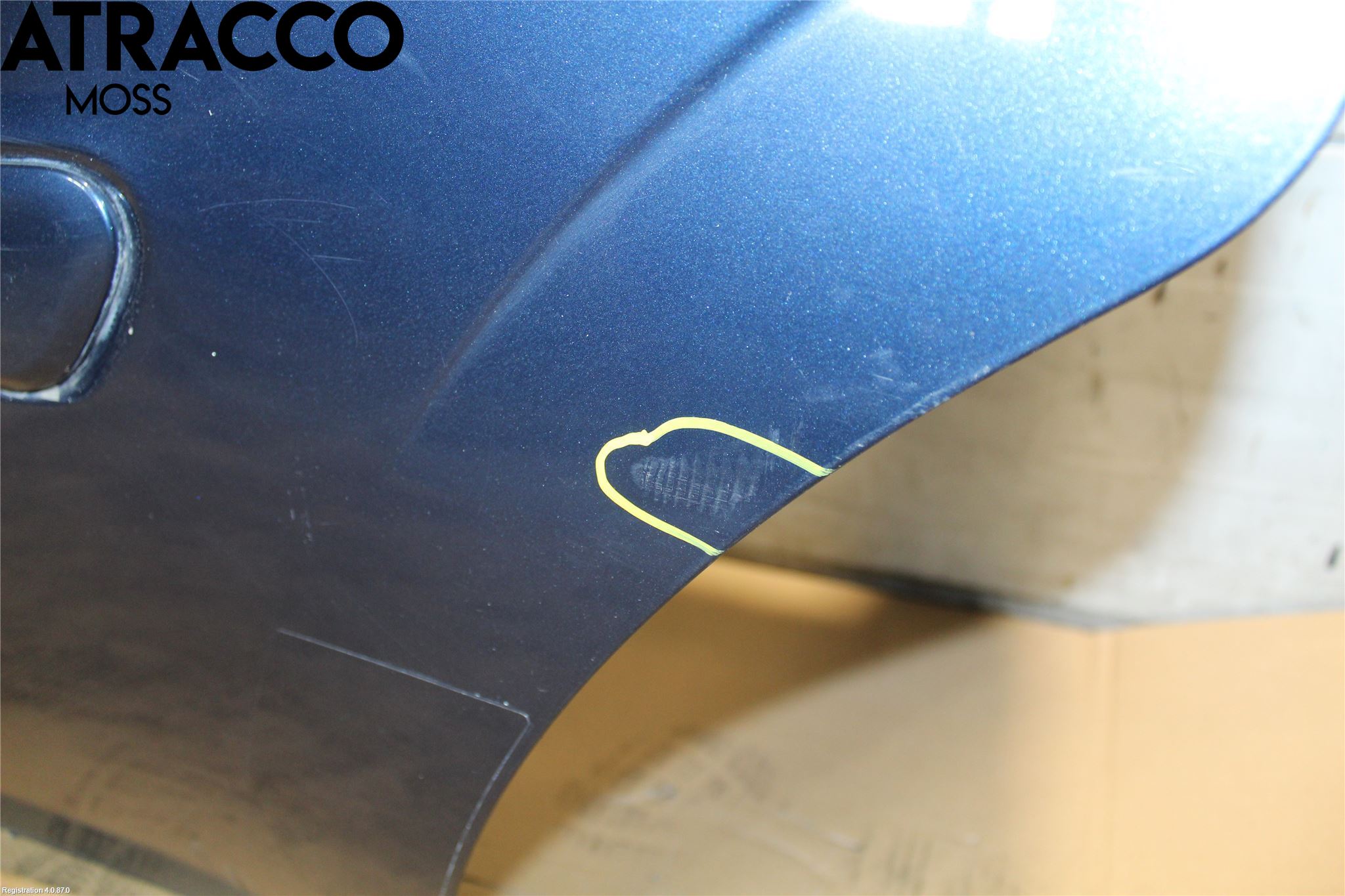 Opel COMBO 02-12 Dør 4D Bak Venstre