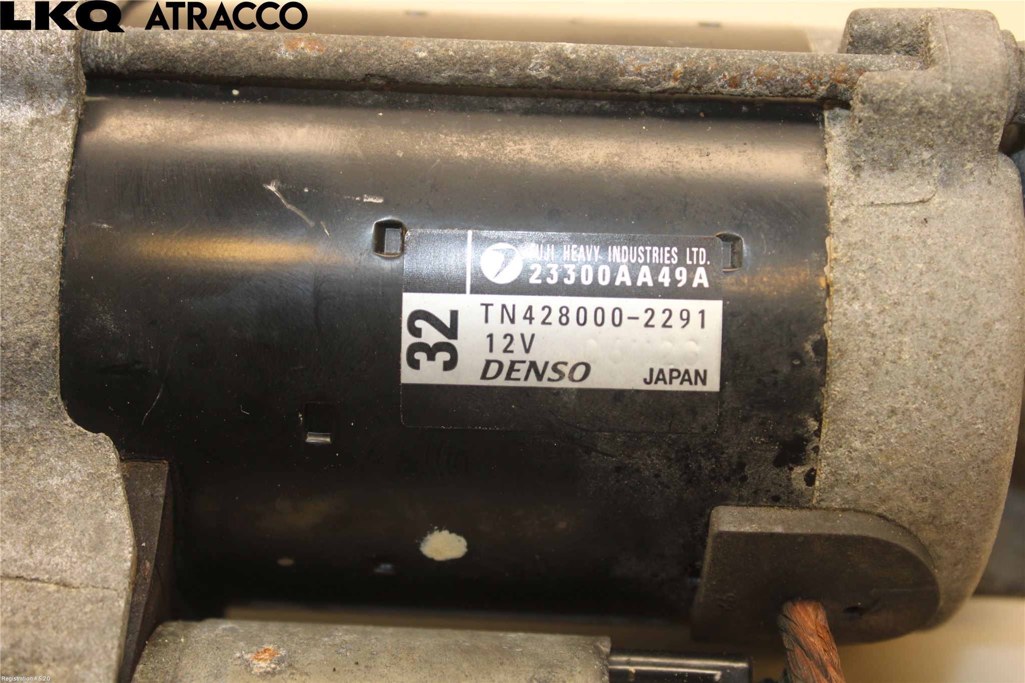 Subaru B9 TRIBECA  06-07 Startmotor