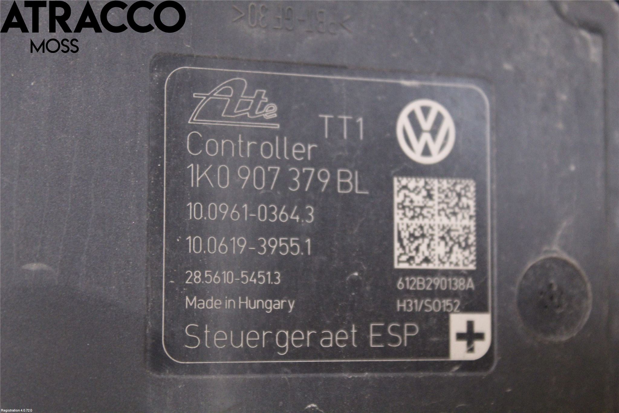 Volkswagen VW TOURAN 10-15 Abs Hydraulikkaggregat