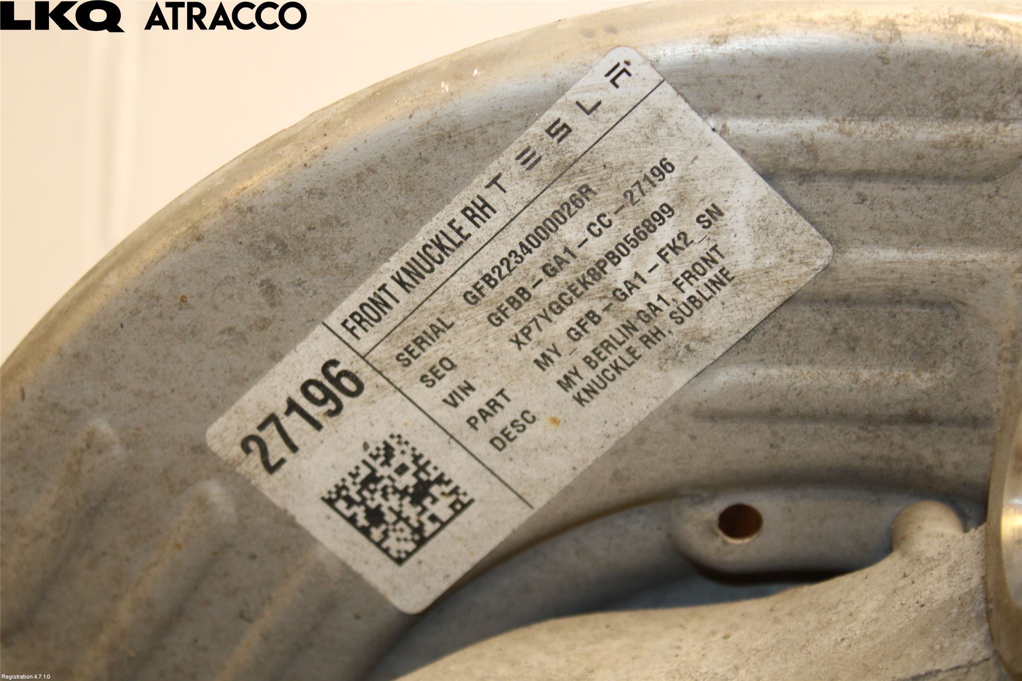 Tesla MODEL Y 21- Spindel Hf