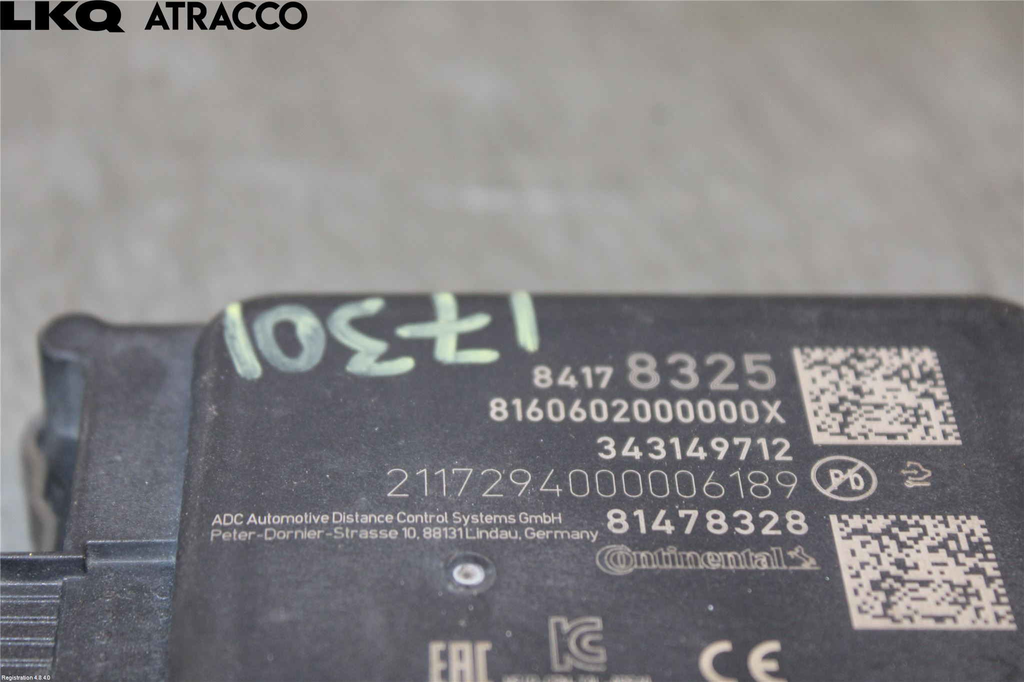 Opel INSIGNIA 17- Styreenhet Øvrig