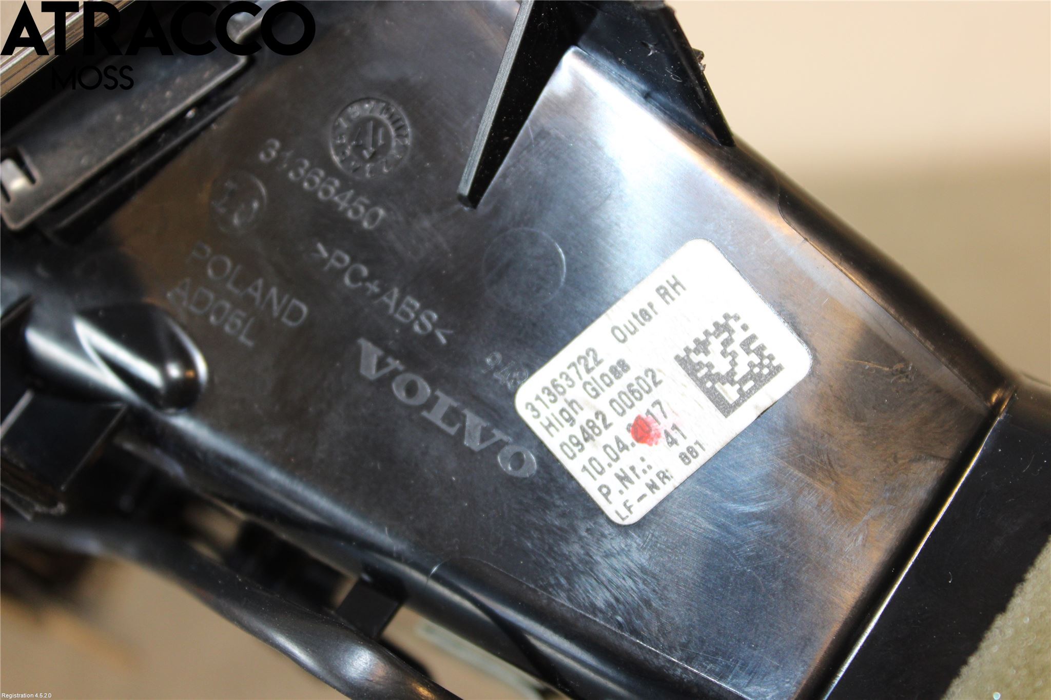 Volvo XC90/RECHARGE 16- Bryter Luft Sirkulasjon