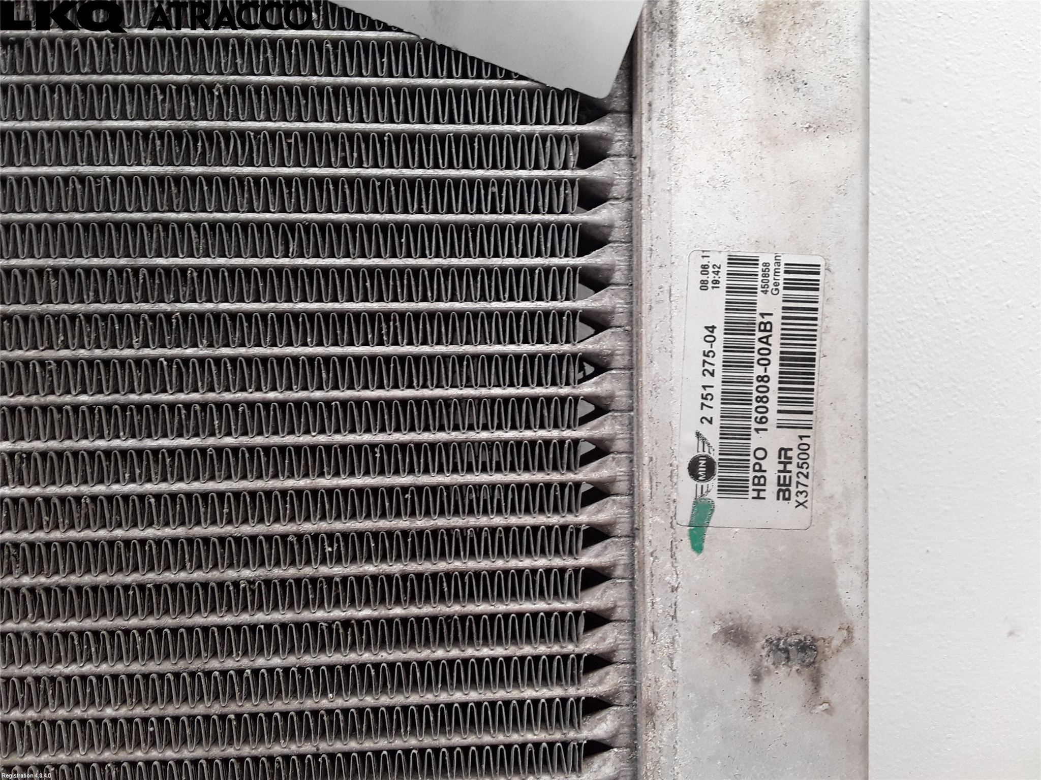 Mini COUPE R56 05-14 Radiator Manuell