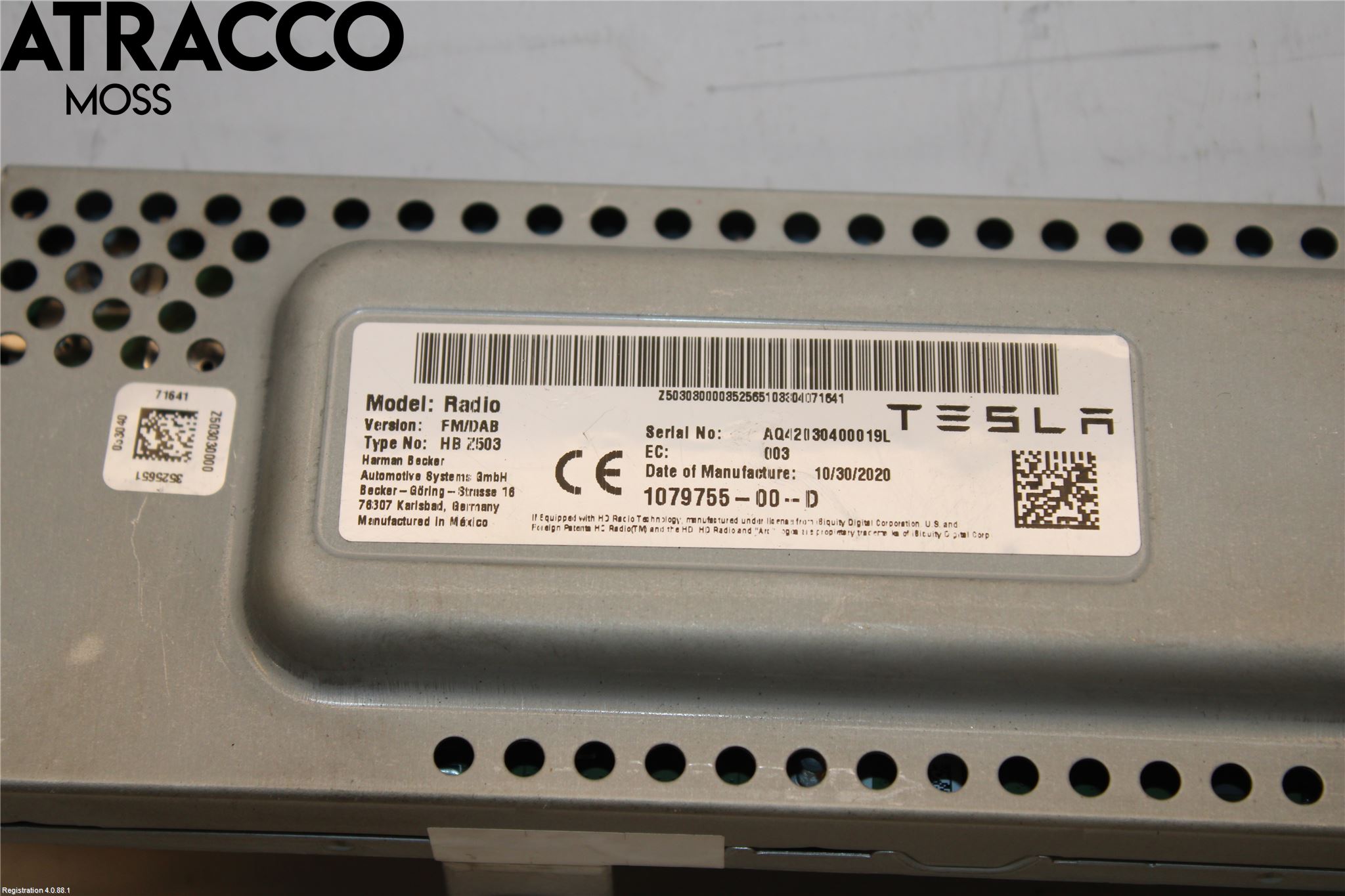 Tesla MODEL 3 17- Stereo Antenneforsterker