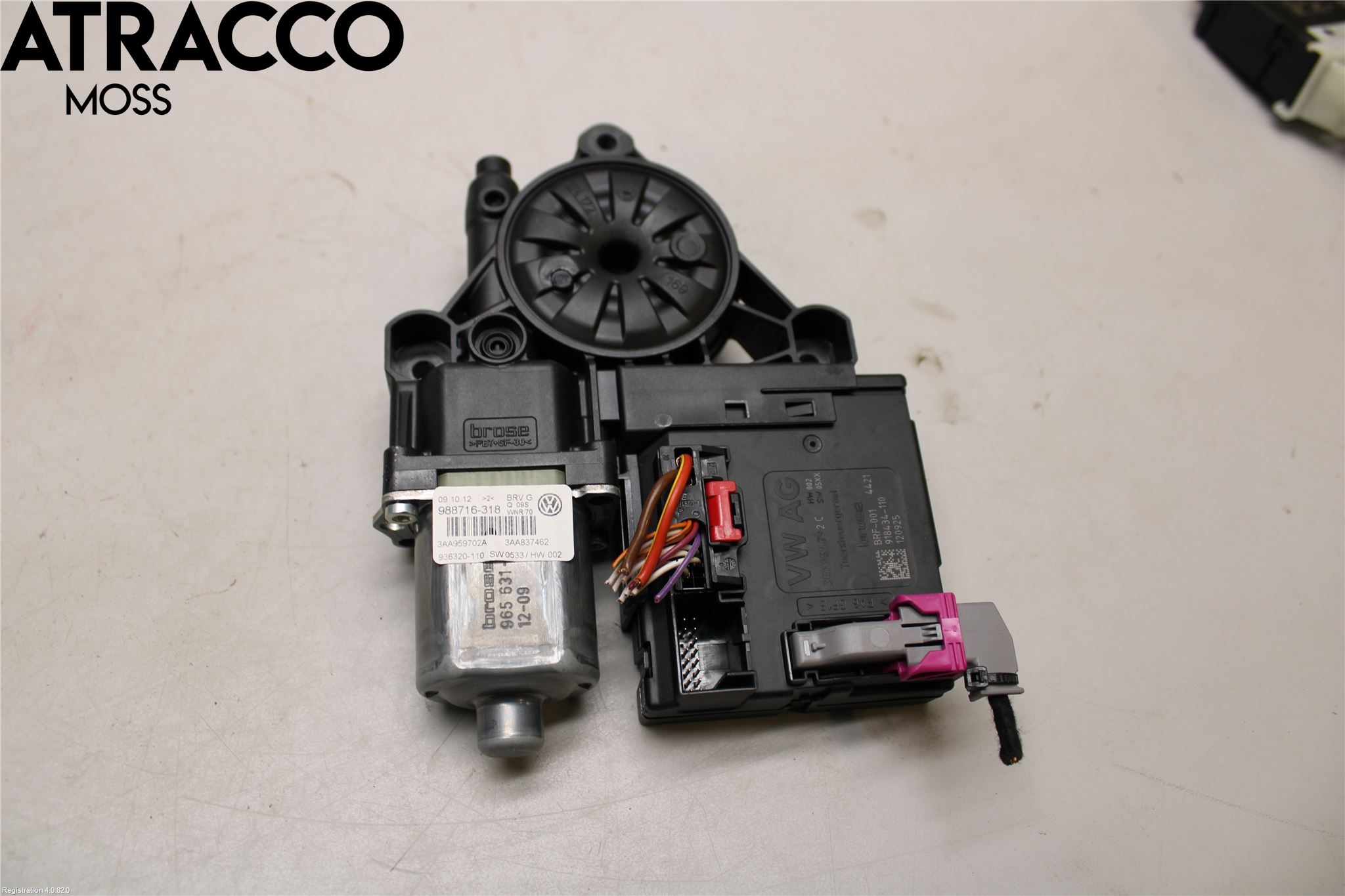 Volkswagen VW PASSAT 11-14 Vindusheismotor