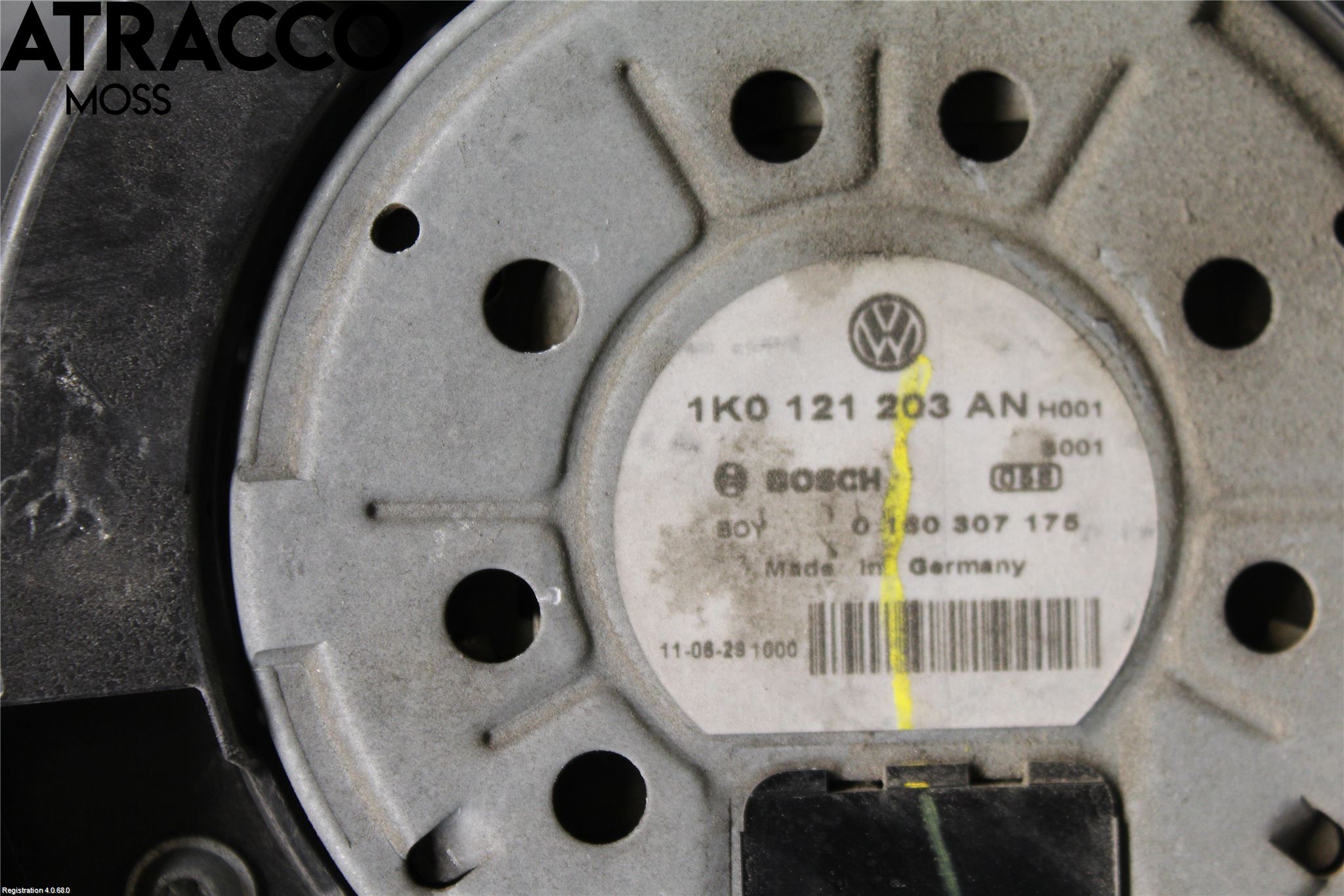 Volkswagen VW GOLF VI 09-13 Kjølevifte Elektrisk