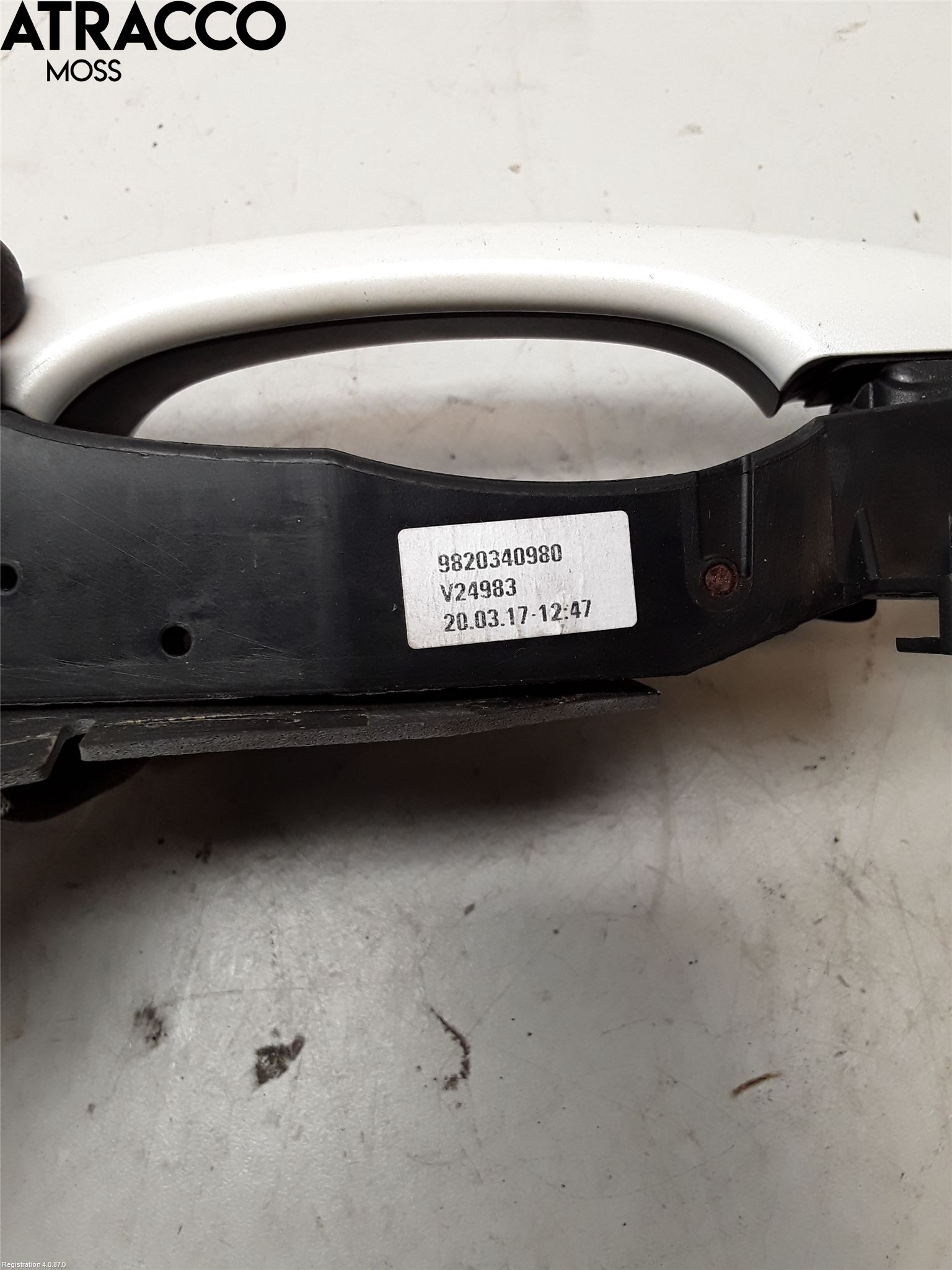 Peugeot 3008 17-24 Dørhandtak Ytre Høyre