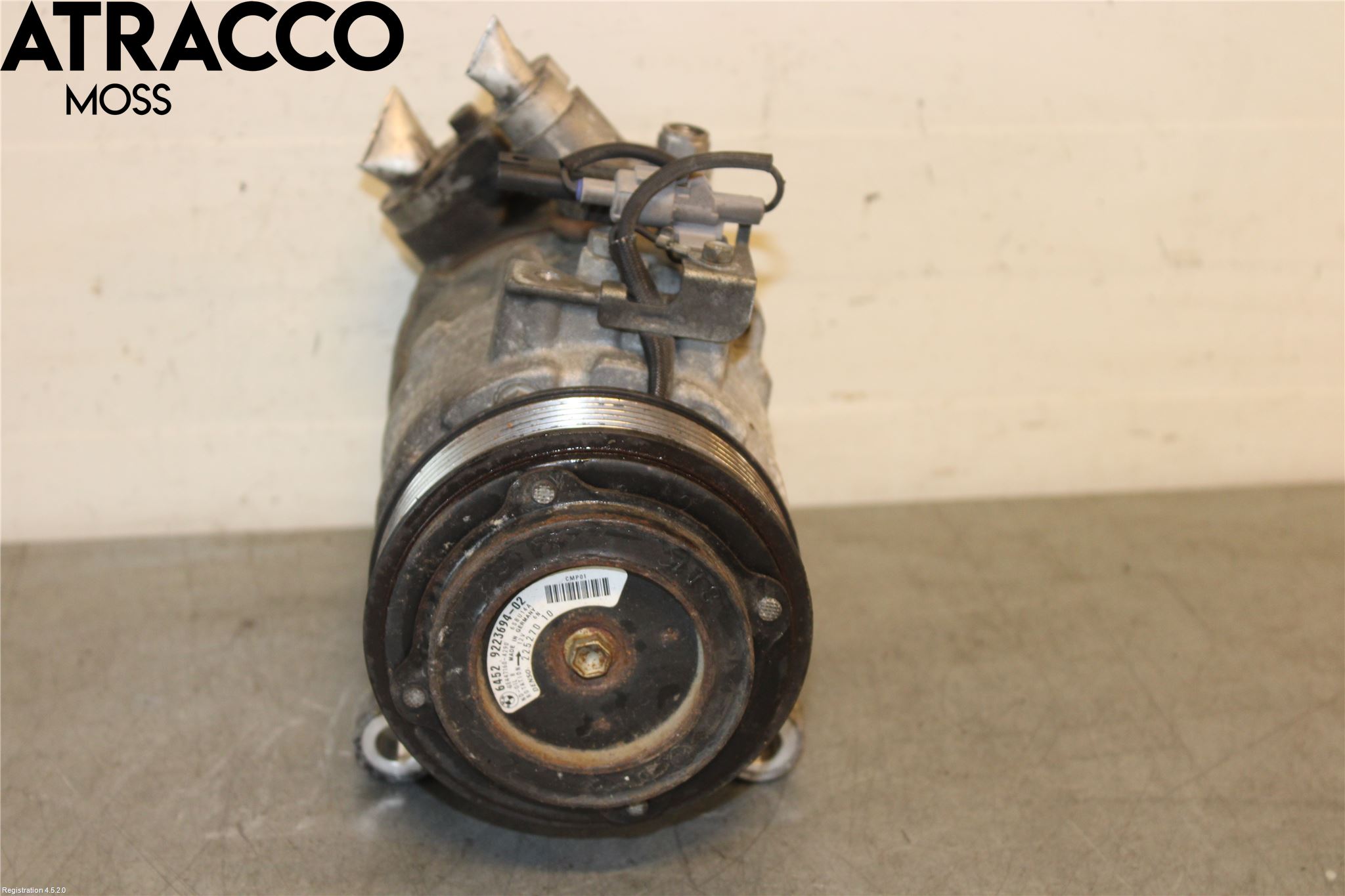 BMW 5 F10/F11/F18 09-17 Varme Ac Kompressor