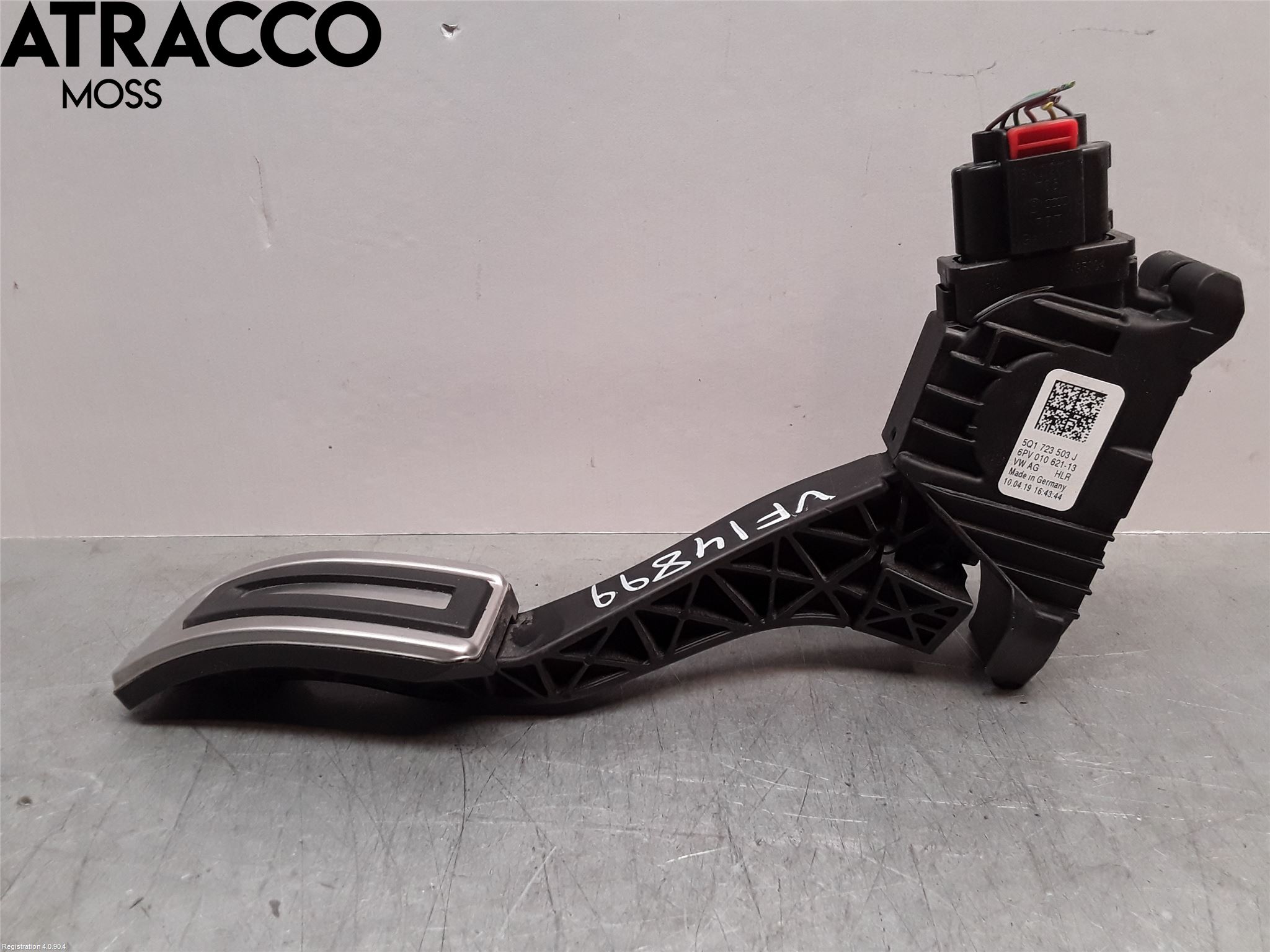 Volkswagen VW T-ROC 18- Pedal Gas-Brems-Clutch