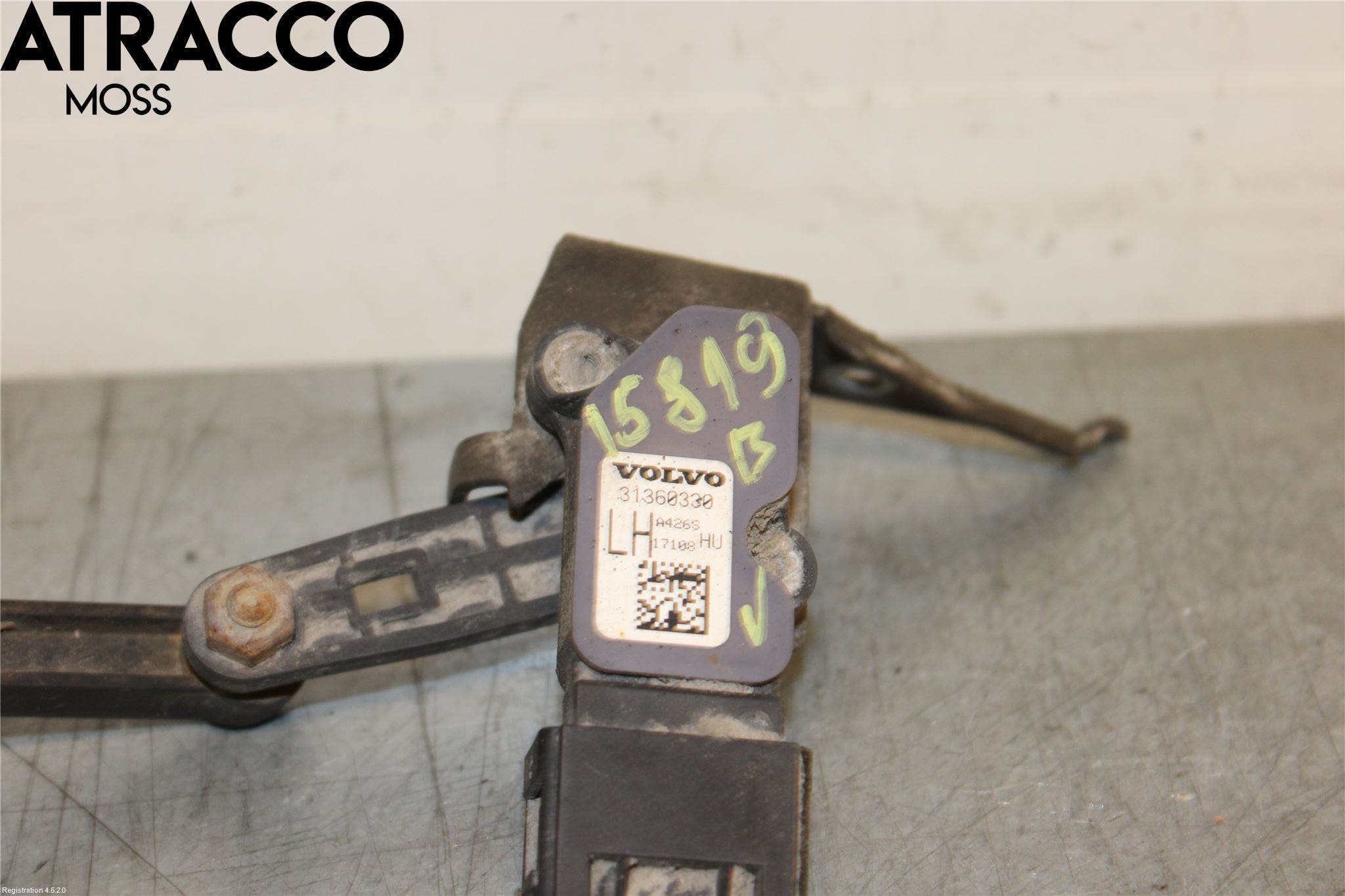 Volvo XC90/RECHARGE 16- Nivåreg Sensor