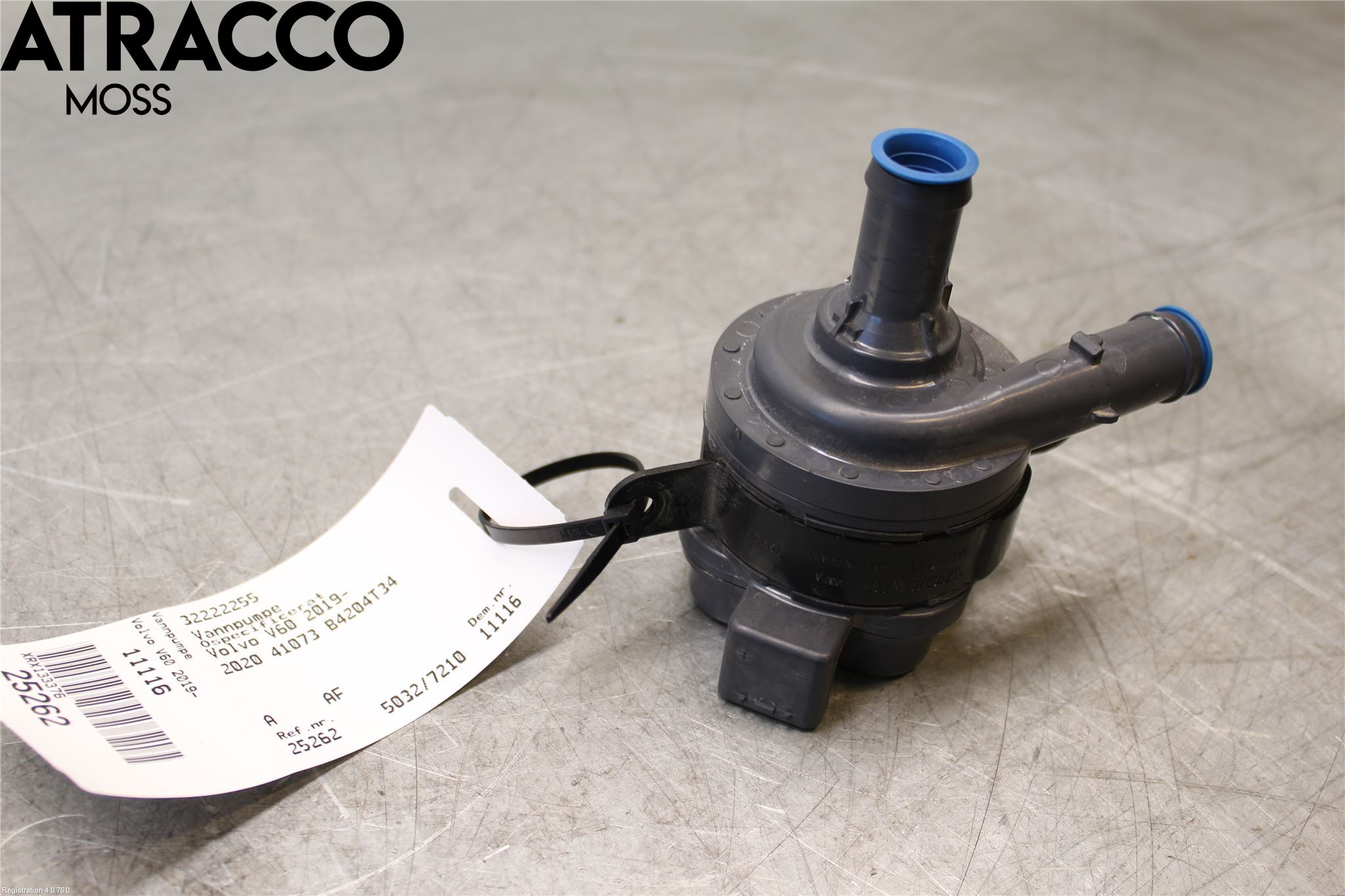 Volvo V60 19- Vannpumpe