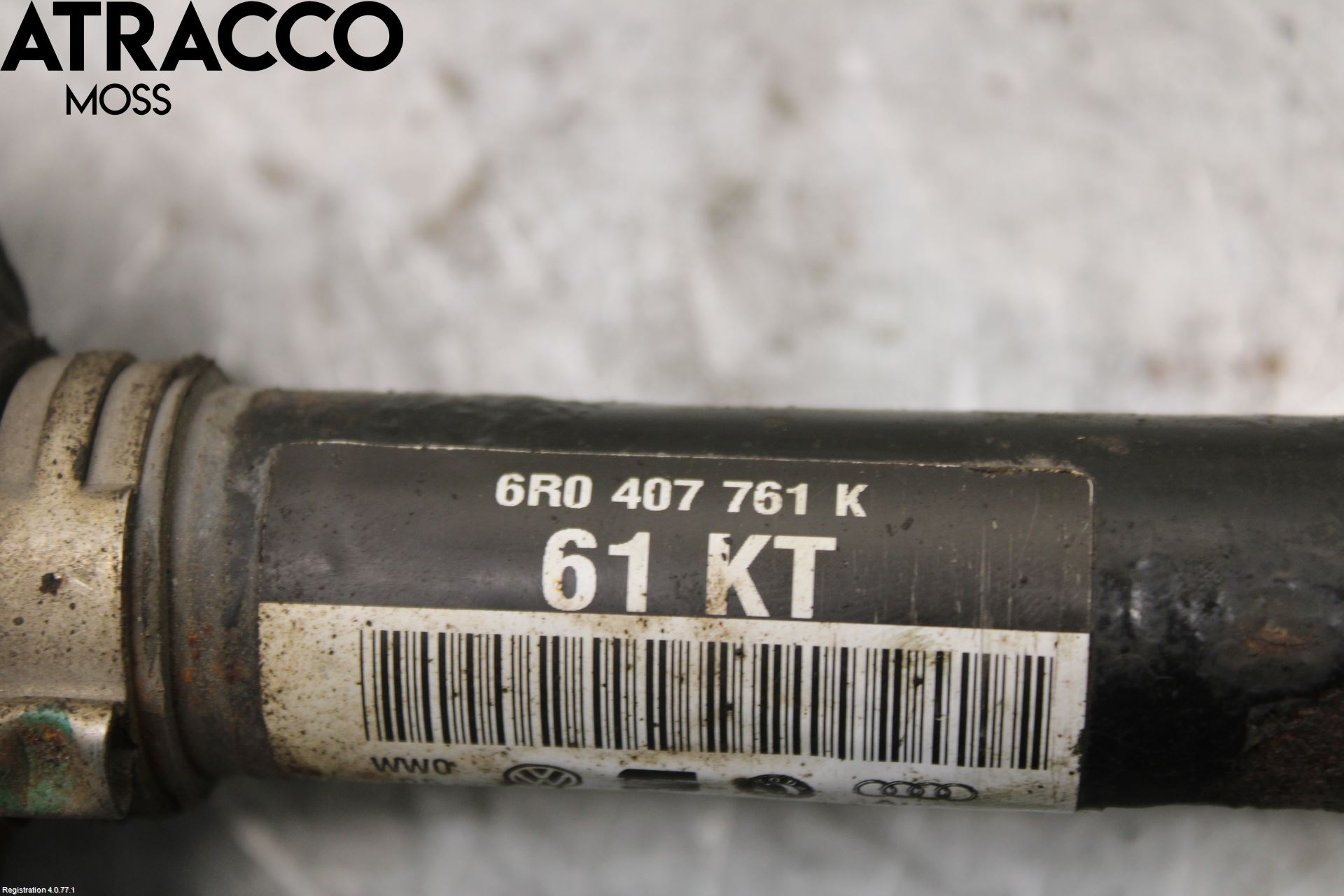 Audi A1/S1 11-18 Drivaksel Foran Kompl Venstre