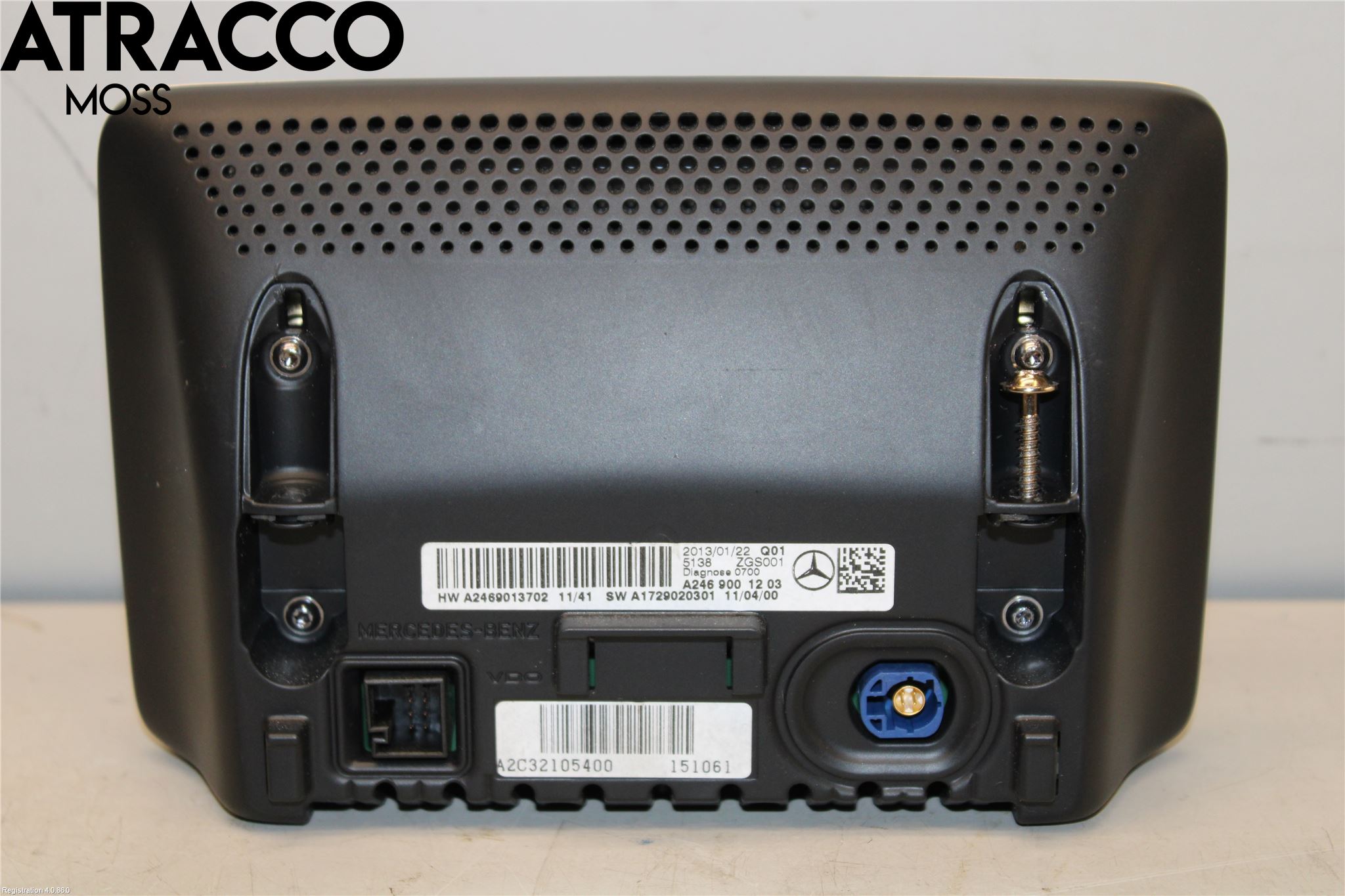 Mercedes-Benz MB A-KLASS (W176) 13-18 Multifunktionsdisplay