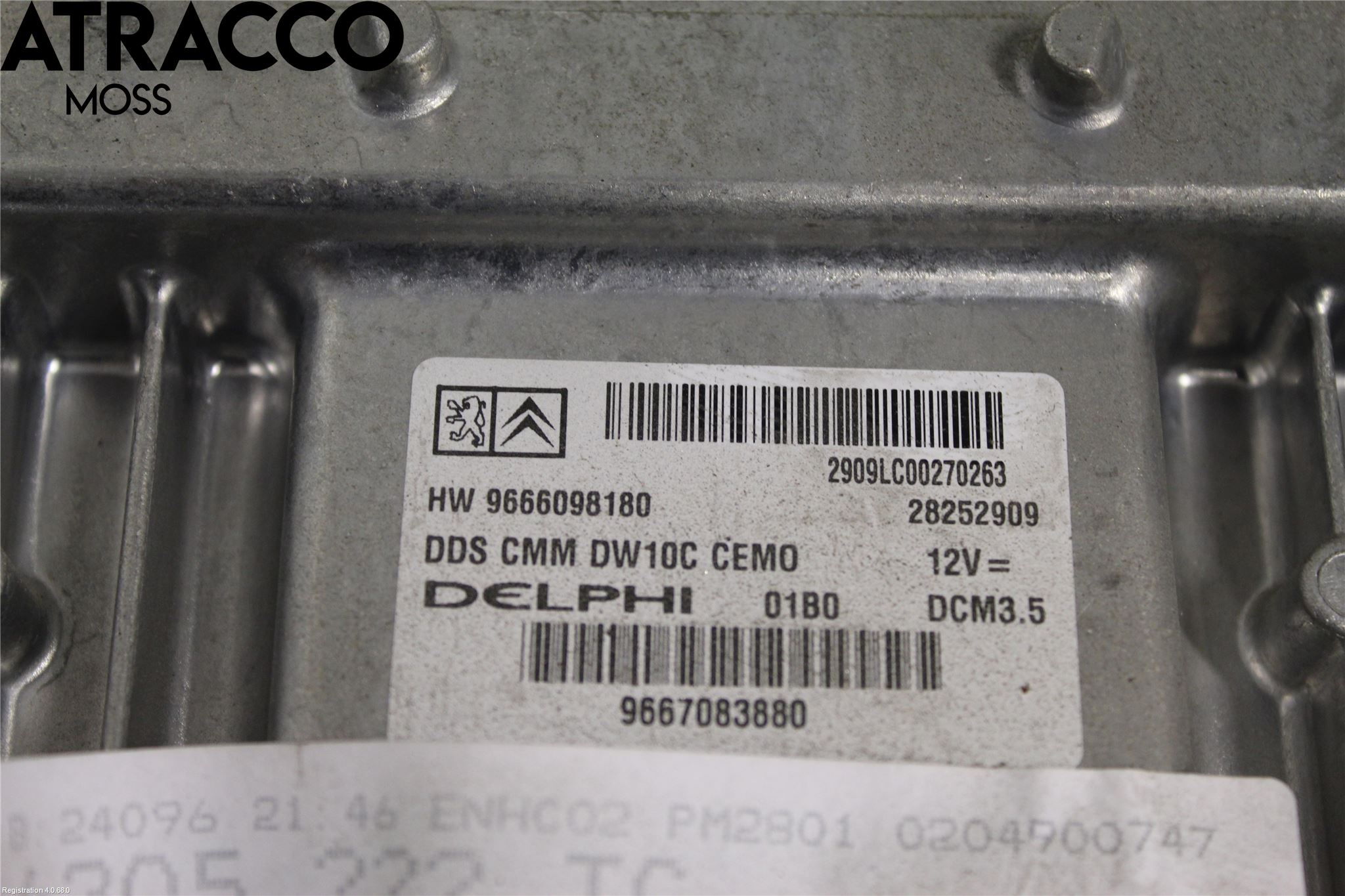 Peugeot 5008 10-16 Styreenhet Innsprøytning