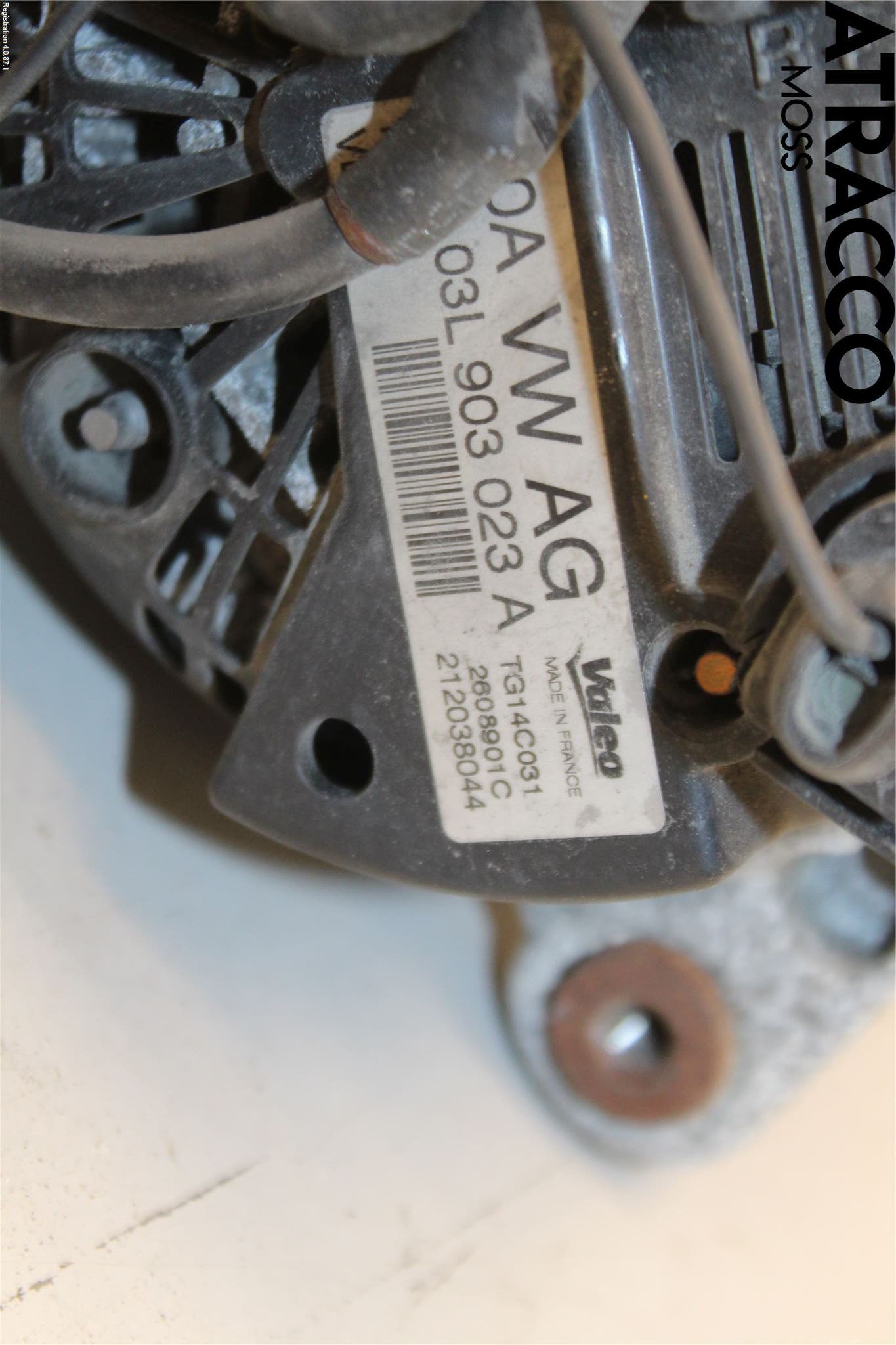 Volkswagen VW TOURAN 10-15 Dynamo