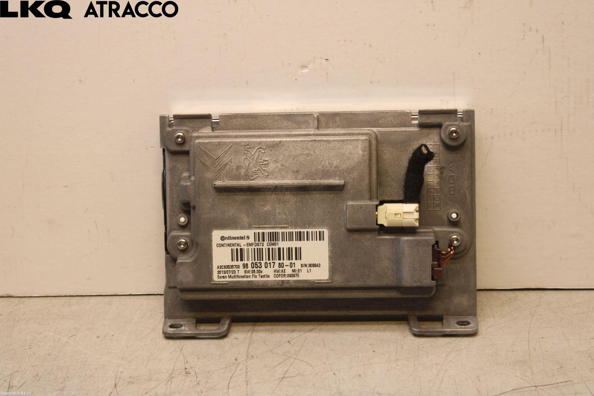 Peugeot 208 12-15 Multifunktionsdisplay