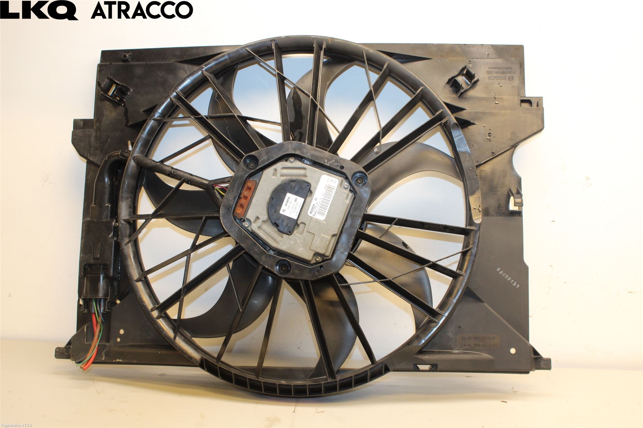 Mercedes-Benz MB E-KLASS (W211) 02-09 Kjølevifte Elektrisk