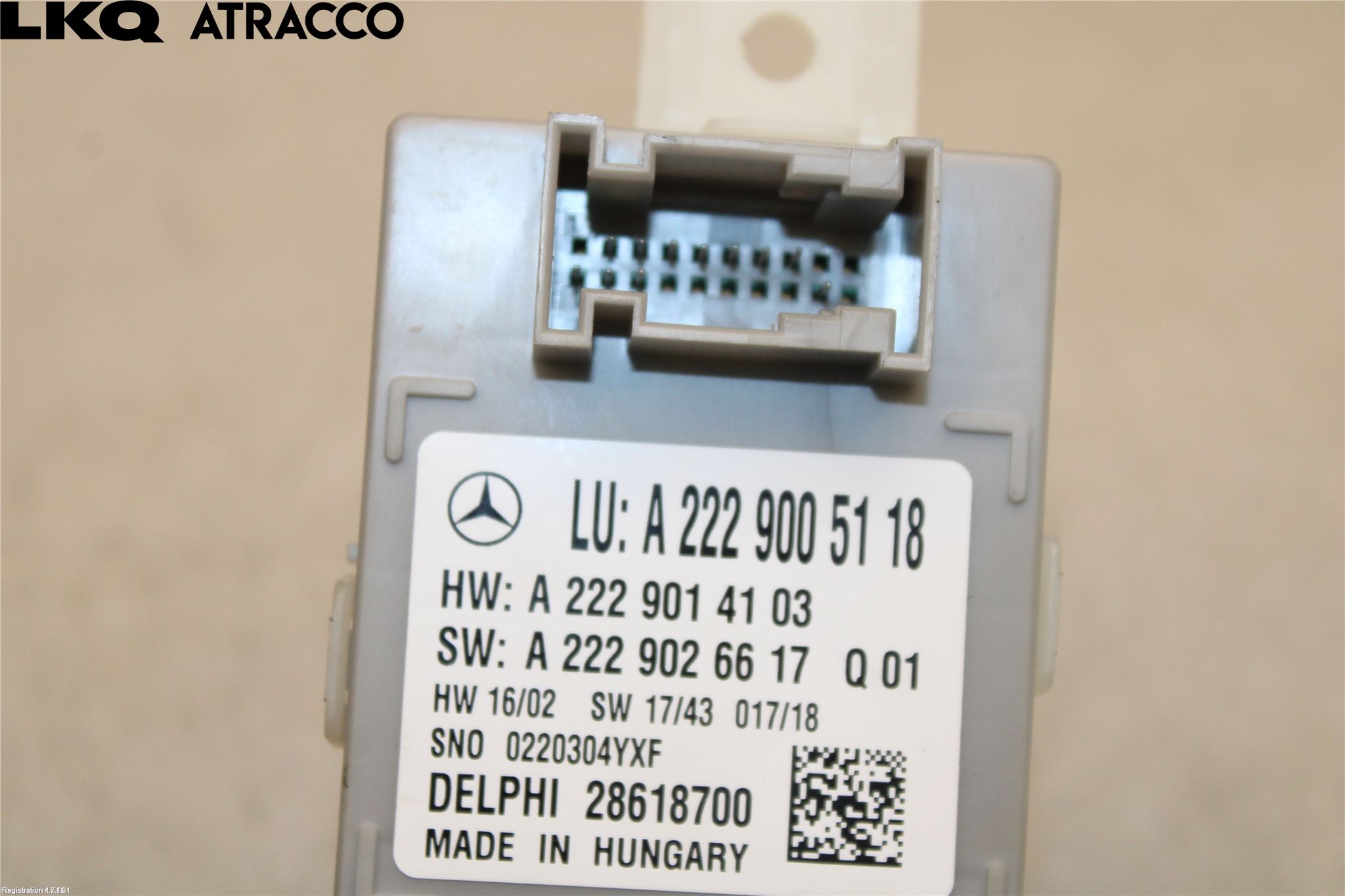 Mercedes-Benz MB E-KLASS (W213) 16-23 Styreenhet Øvrig