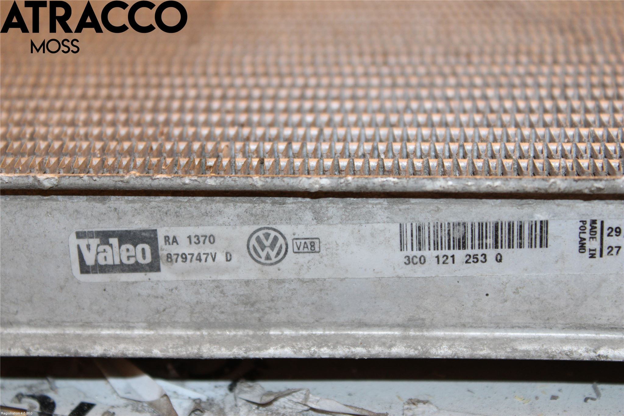 Volkswagen VW PASSAT 05-11 Radiator Manuell