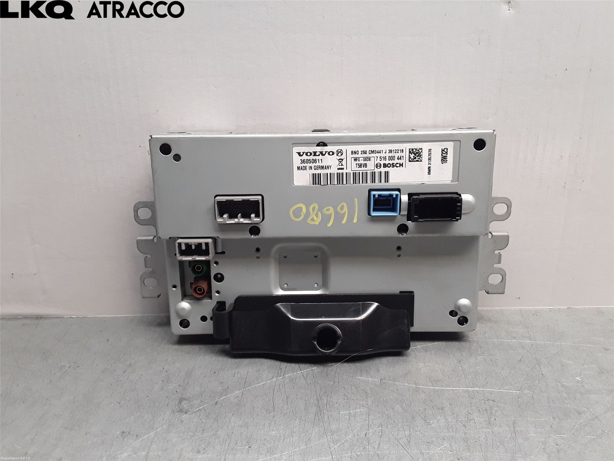 Volvo V70 14-16 Multifunktionsdisplay