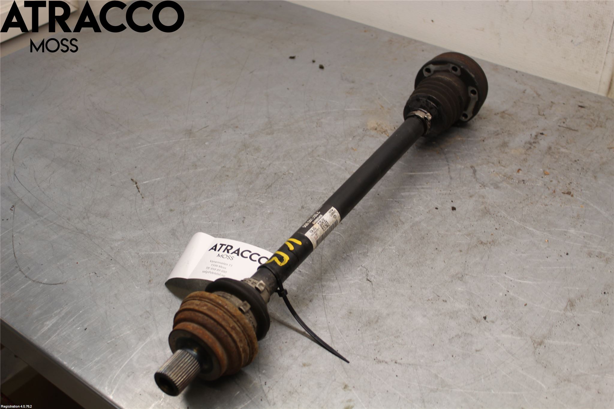 Skoda OCTAVIA (5E) 13-20 Drivaksel Bak Kompl Venstre