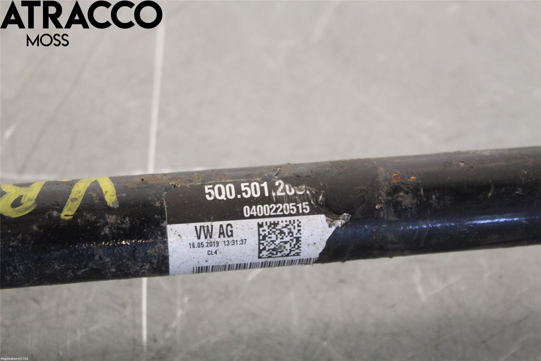 Skoda OCTAVIA (5E) 13-20 Drivaksel Bak Kompl Venstre