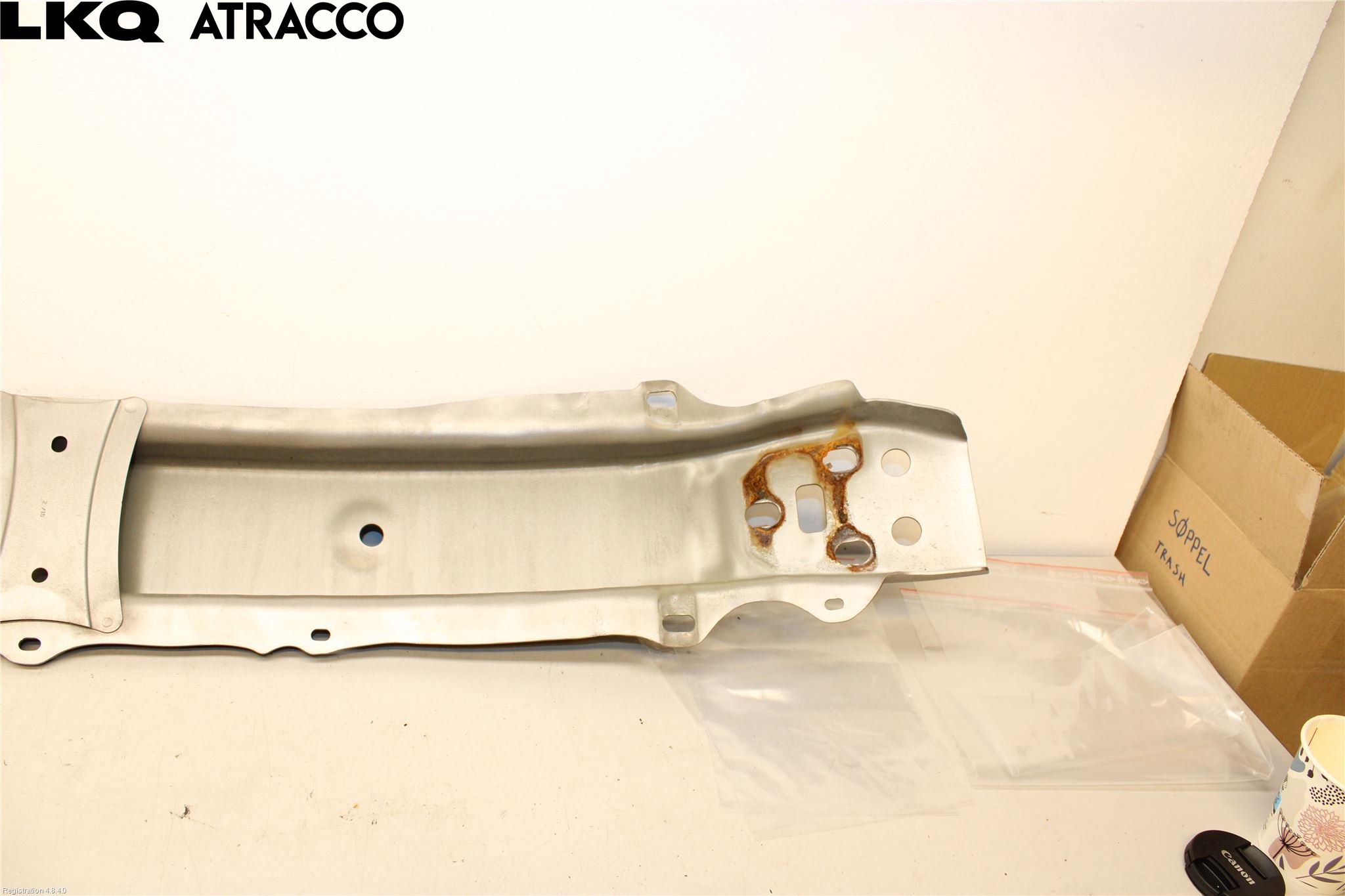 Toyota YARIS XP130 15-20 Støtfanger Foran Bjelke