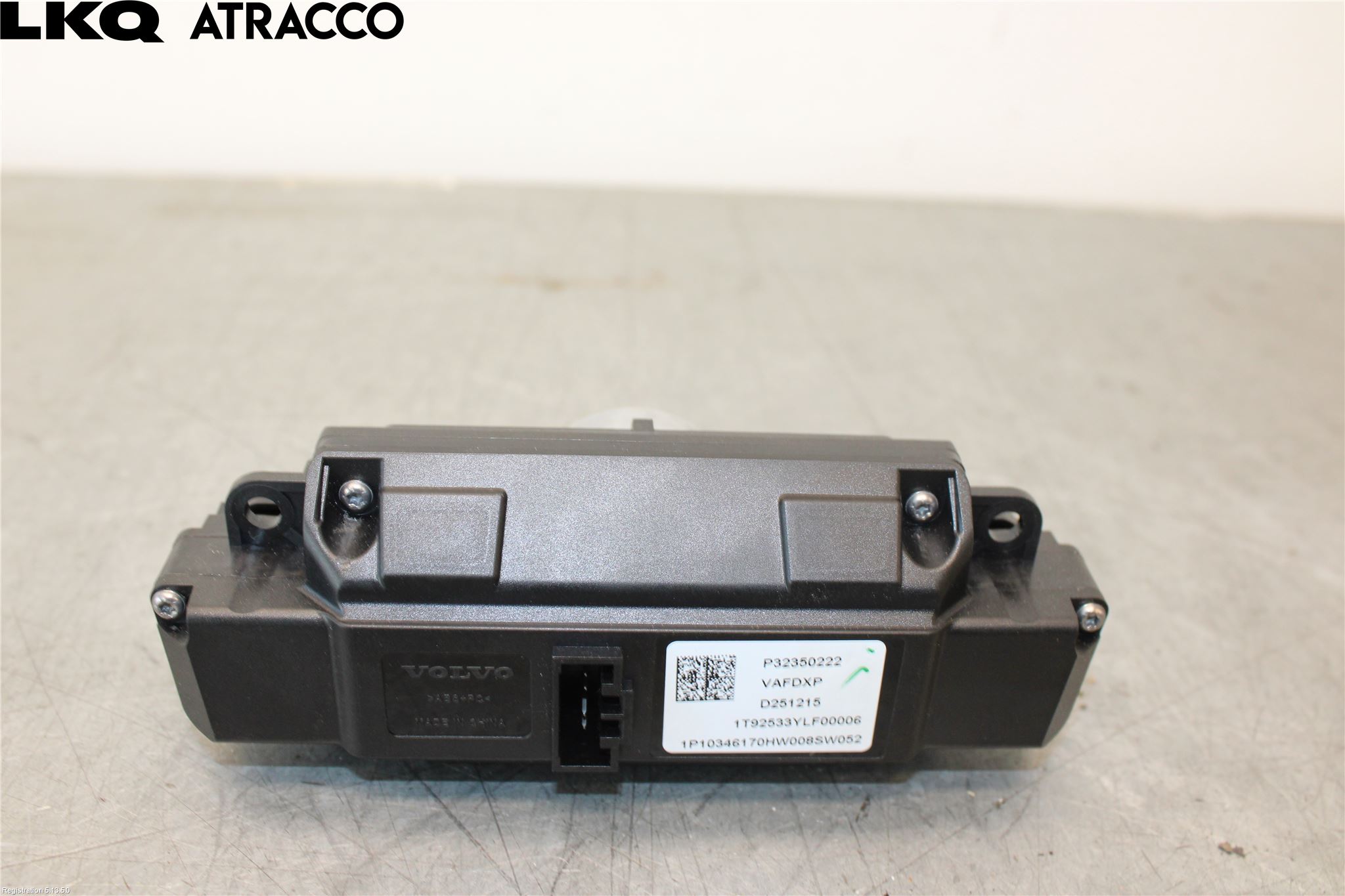 Polestar 2 20- Bryter Ratt Radio-Stereo
